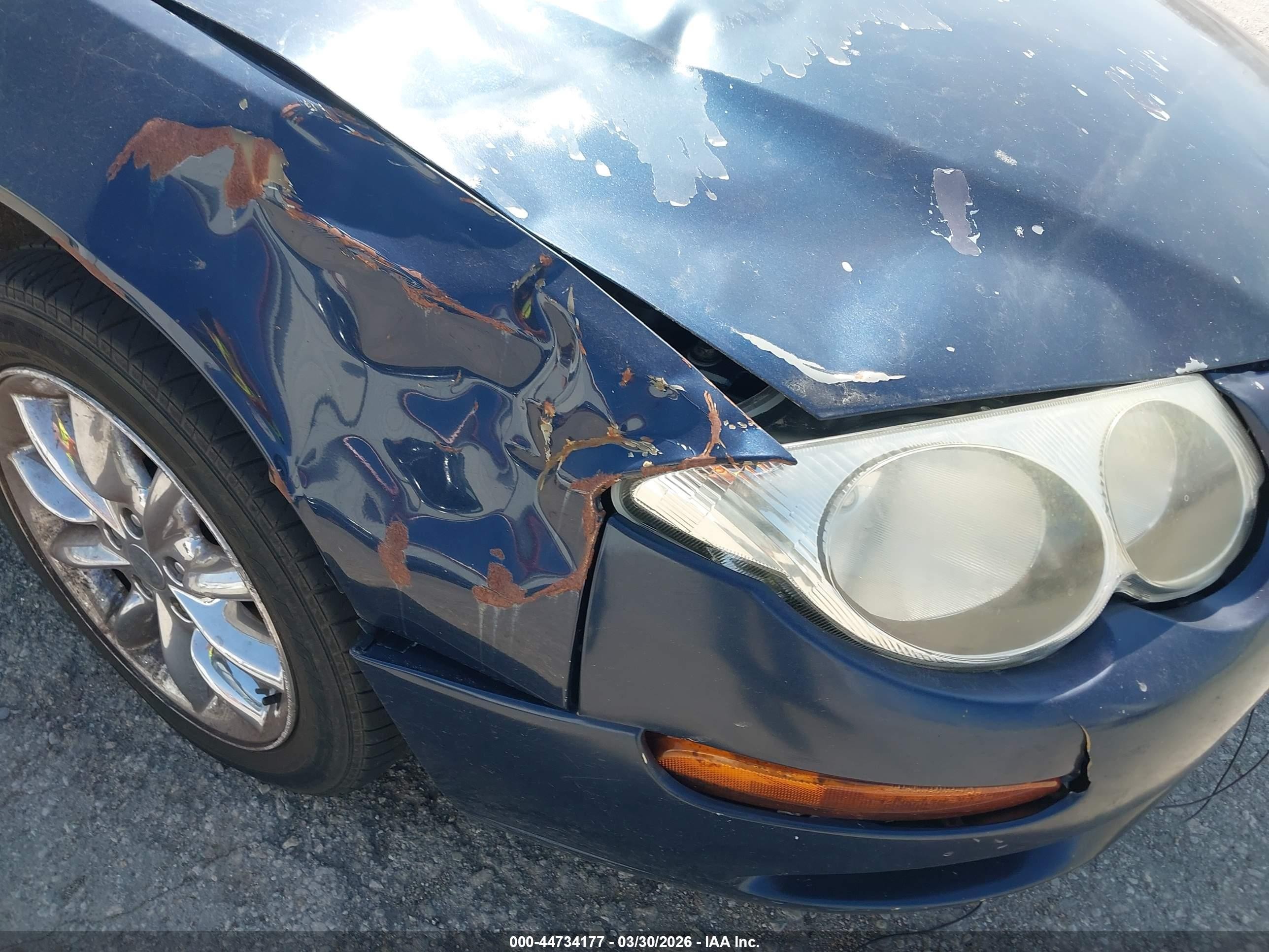 2004 Chrysler 300m   Dark Blue vin: 2C3HE66G84H668758