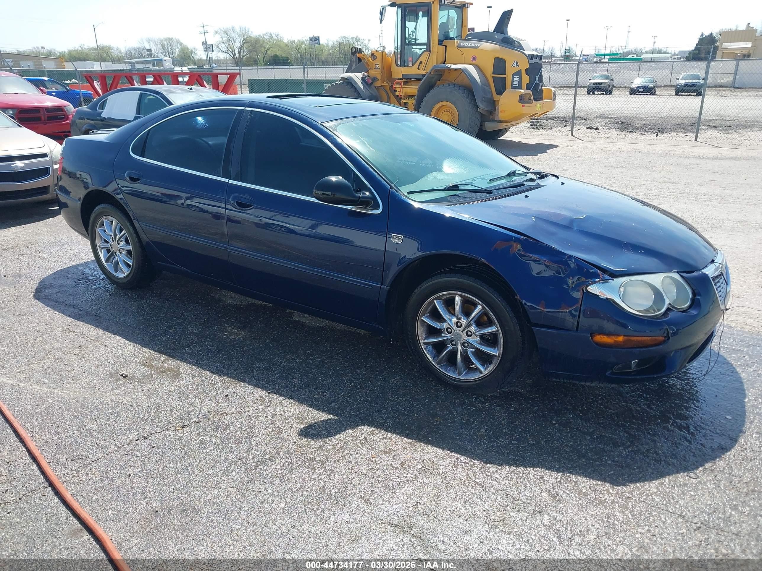 2004 Chrysler 300m   Dark Blue vin: 2C3HE66G84H668758