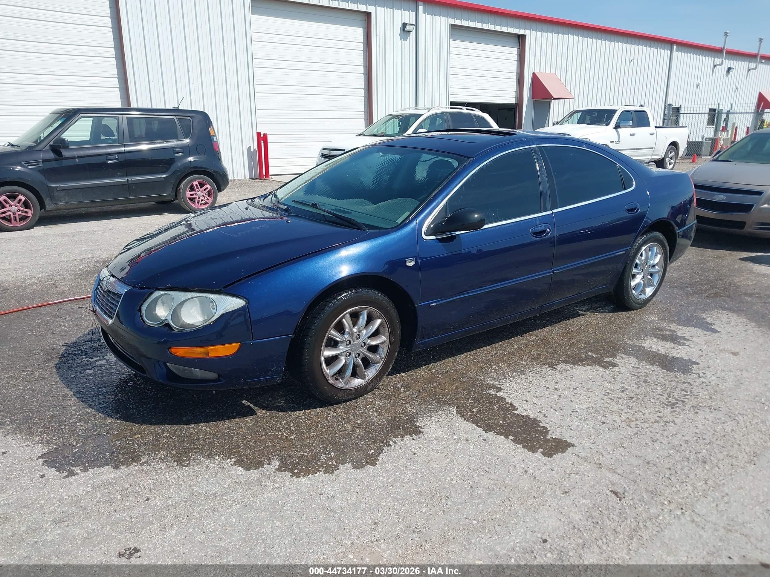 2004 Chrysler 300m   Dark Blue vin: 2C3HE66G84H668758