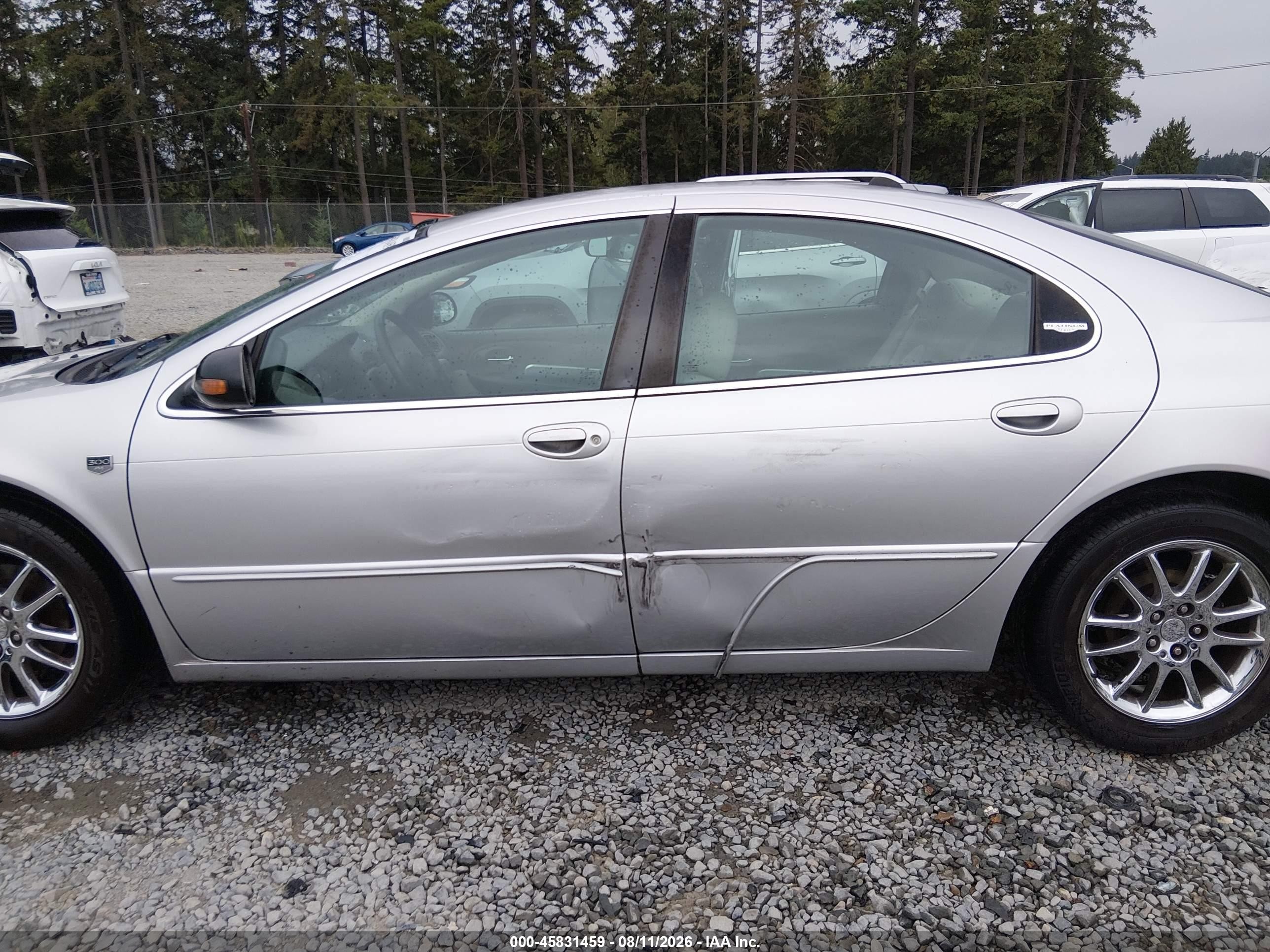 2004 Chrysler 300m   Silver vin: 2C3HE66G84H692798