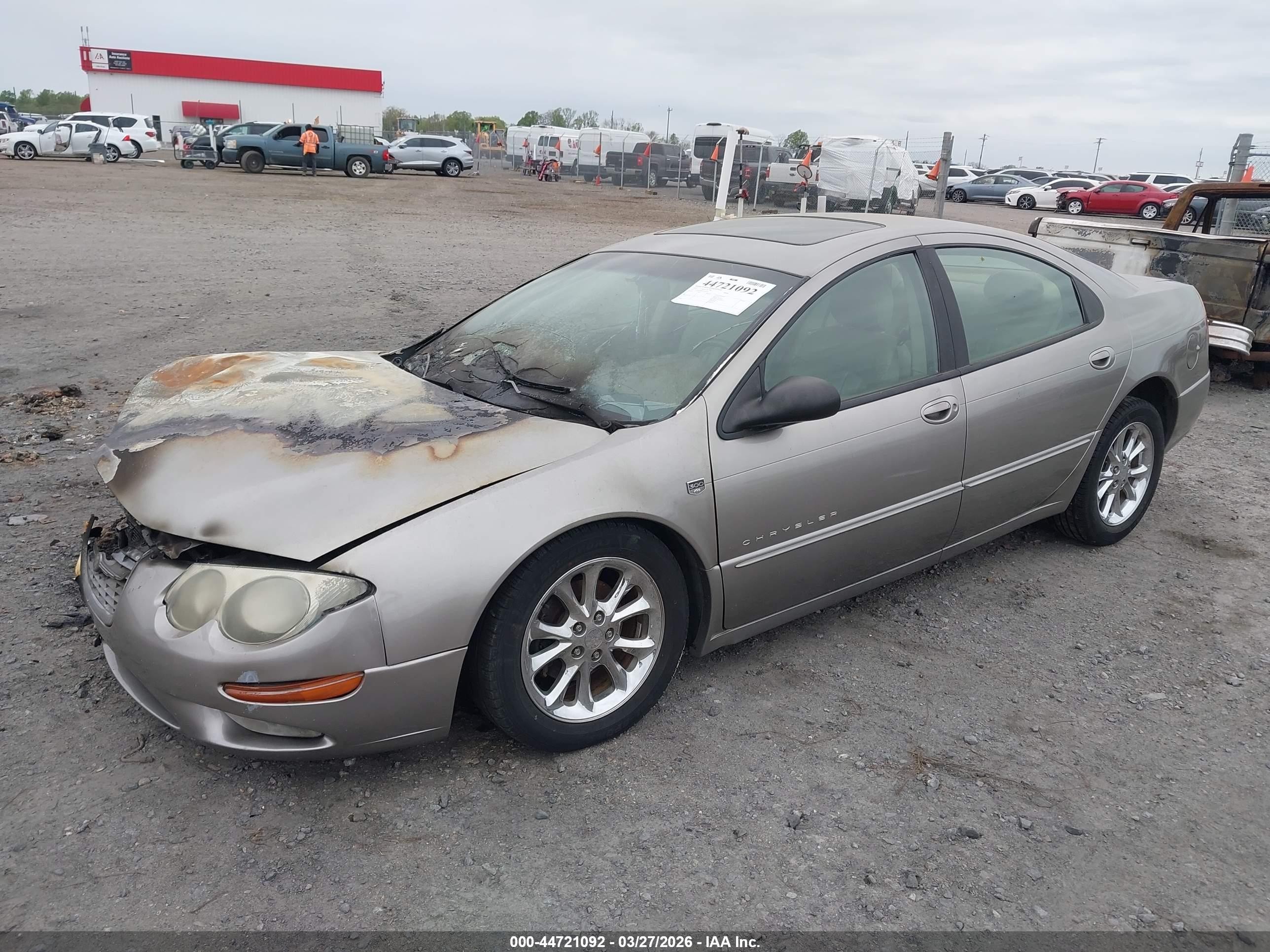 1999 Chrysler 300m   Gray vin: 2C3HE66G8XH503359