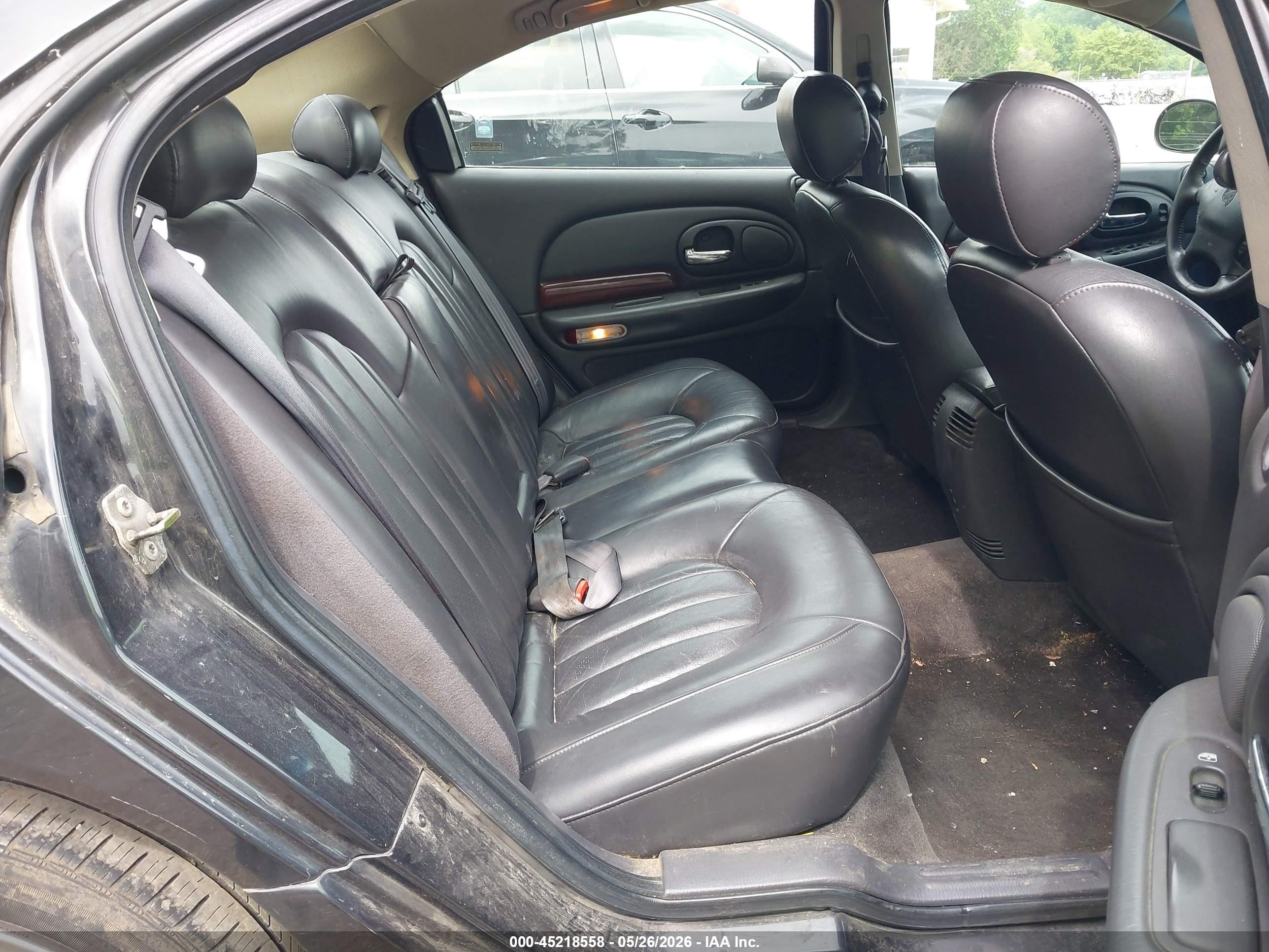 1999 Chrysler 300m Black vin: 2C3HE66G8XH759145