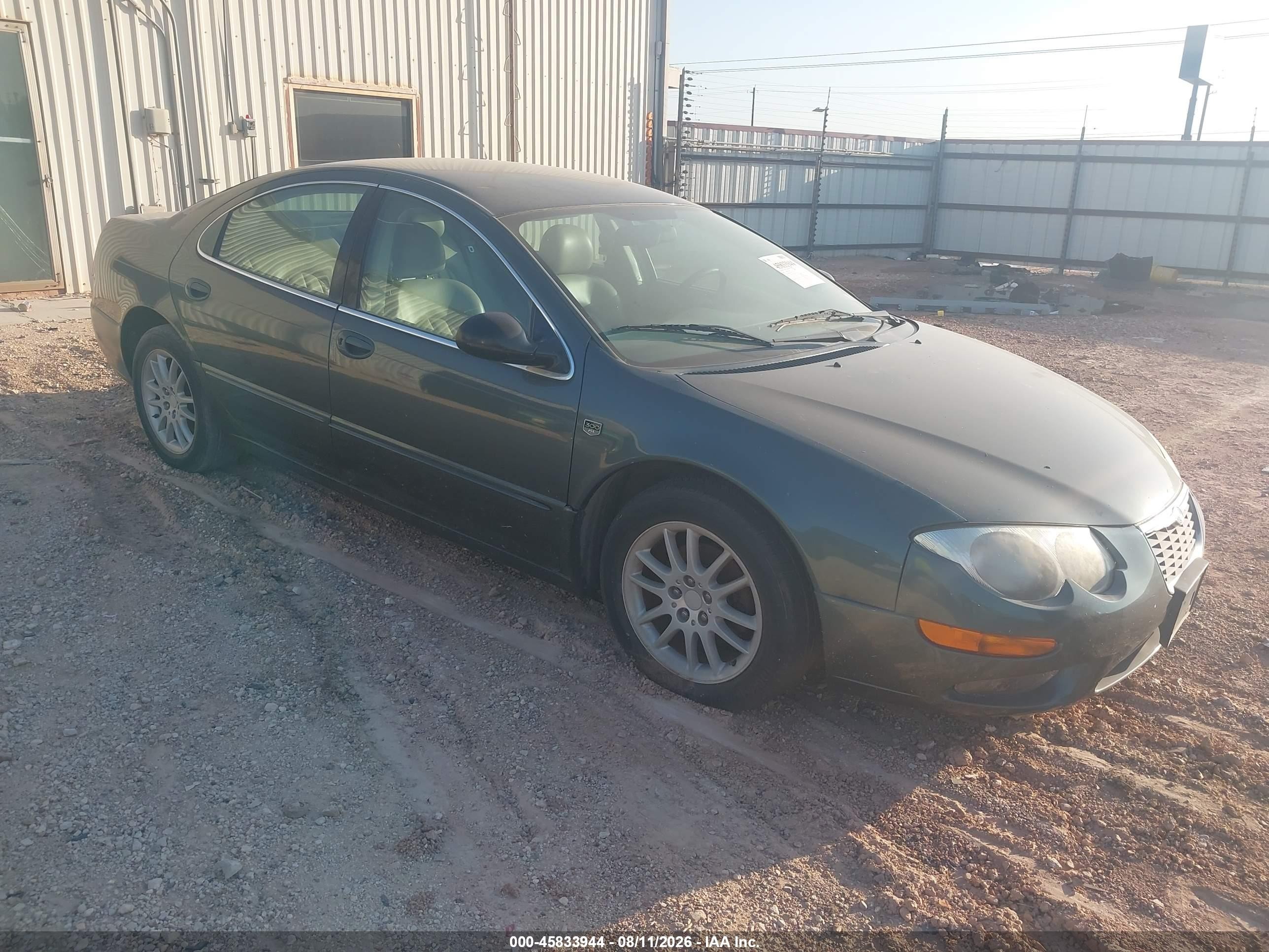 2002 Chrysler 300m   Серый vin: 2C3HE66G92H207372