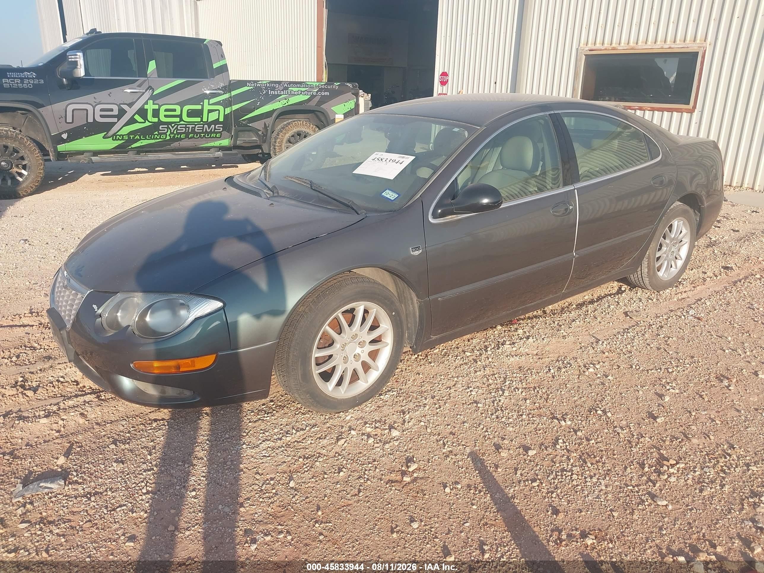 2002 Chrysler 300m   Серый vin: 2C3HE66G92H207372