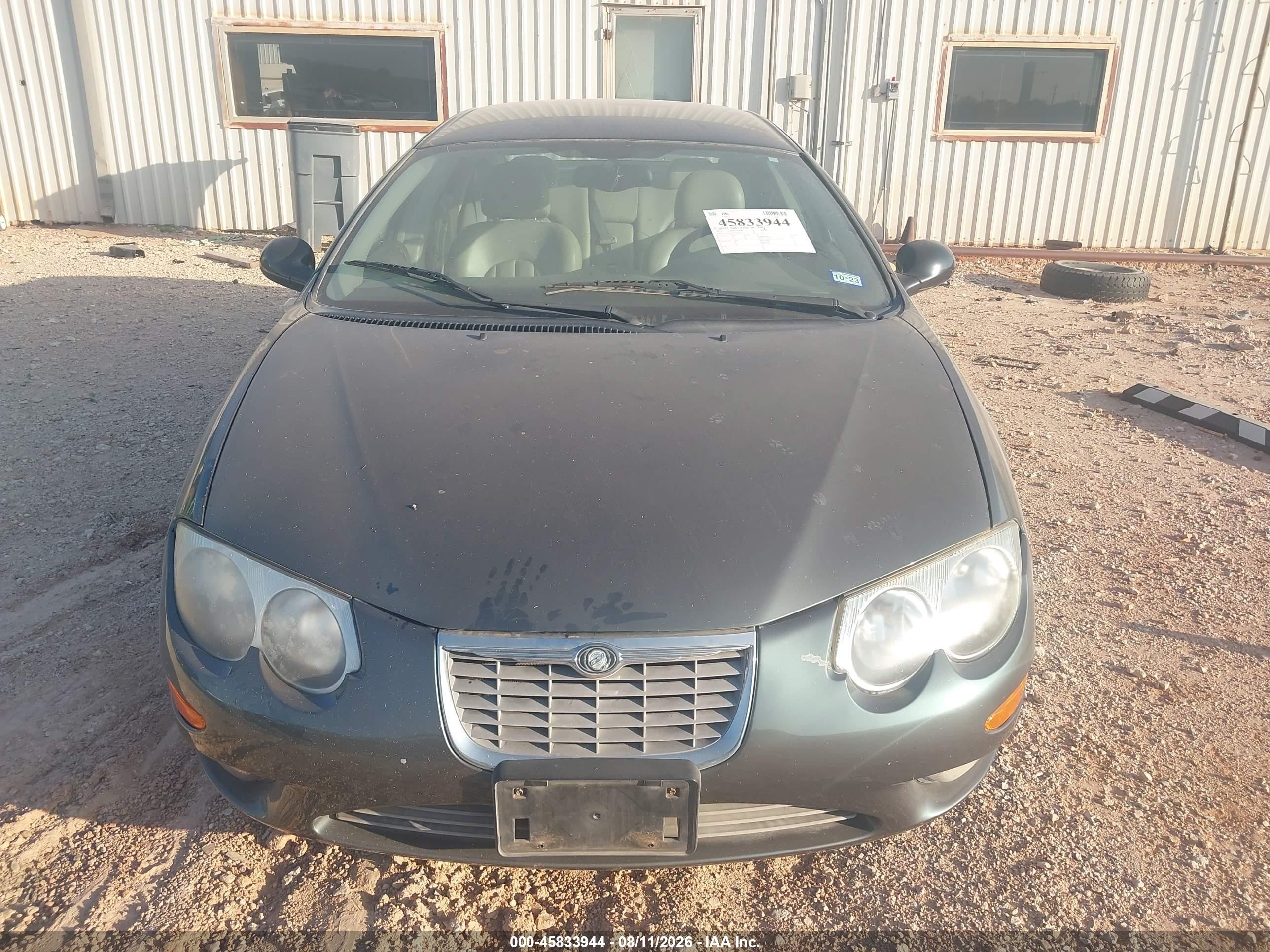 2002 Chrysler 300m   Серый vin: 2C3HE66G92H207372