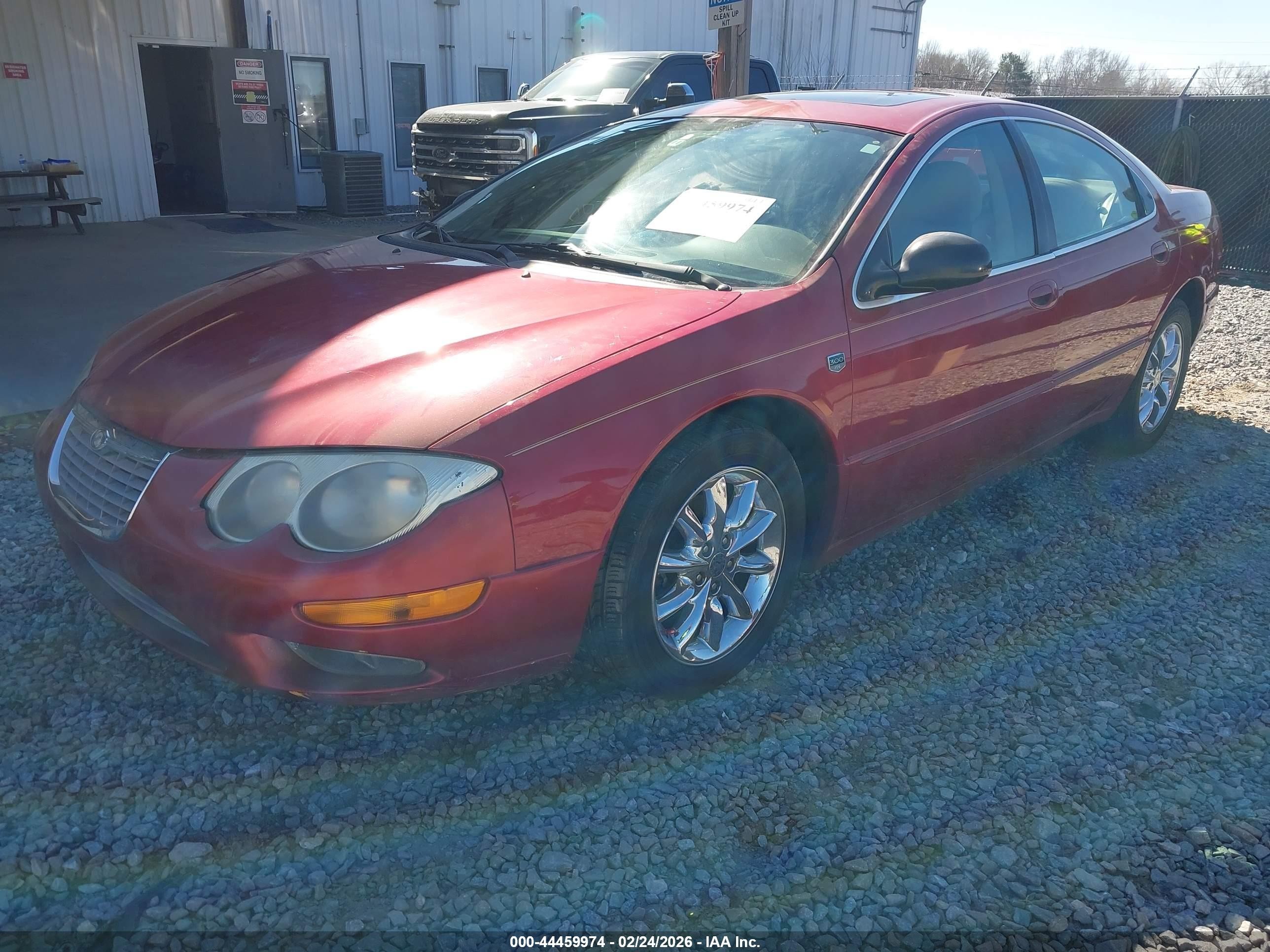 2003 Chrysler 300m   Red vin: 2C3HE66GX3H512994