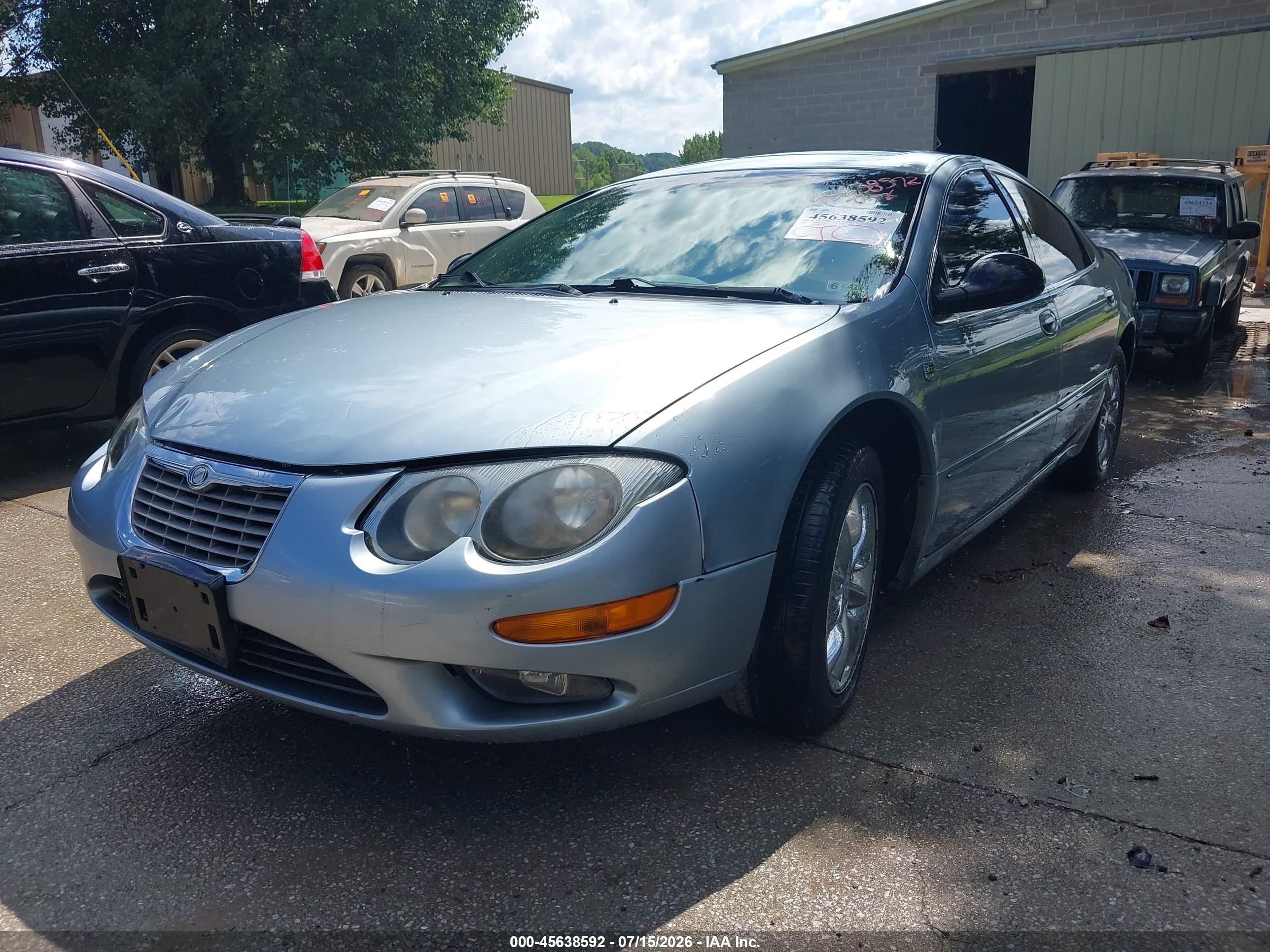 2004 Chrysler 300m   Blue vin: 2C3HE66GX4H615088