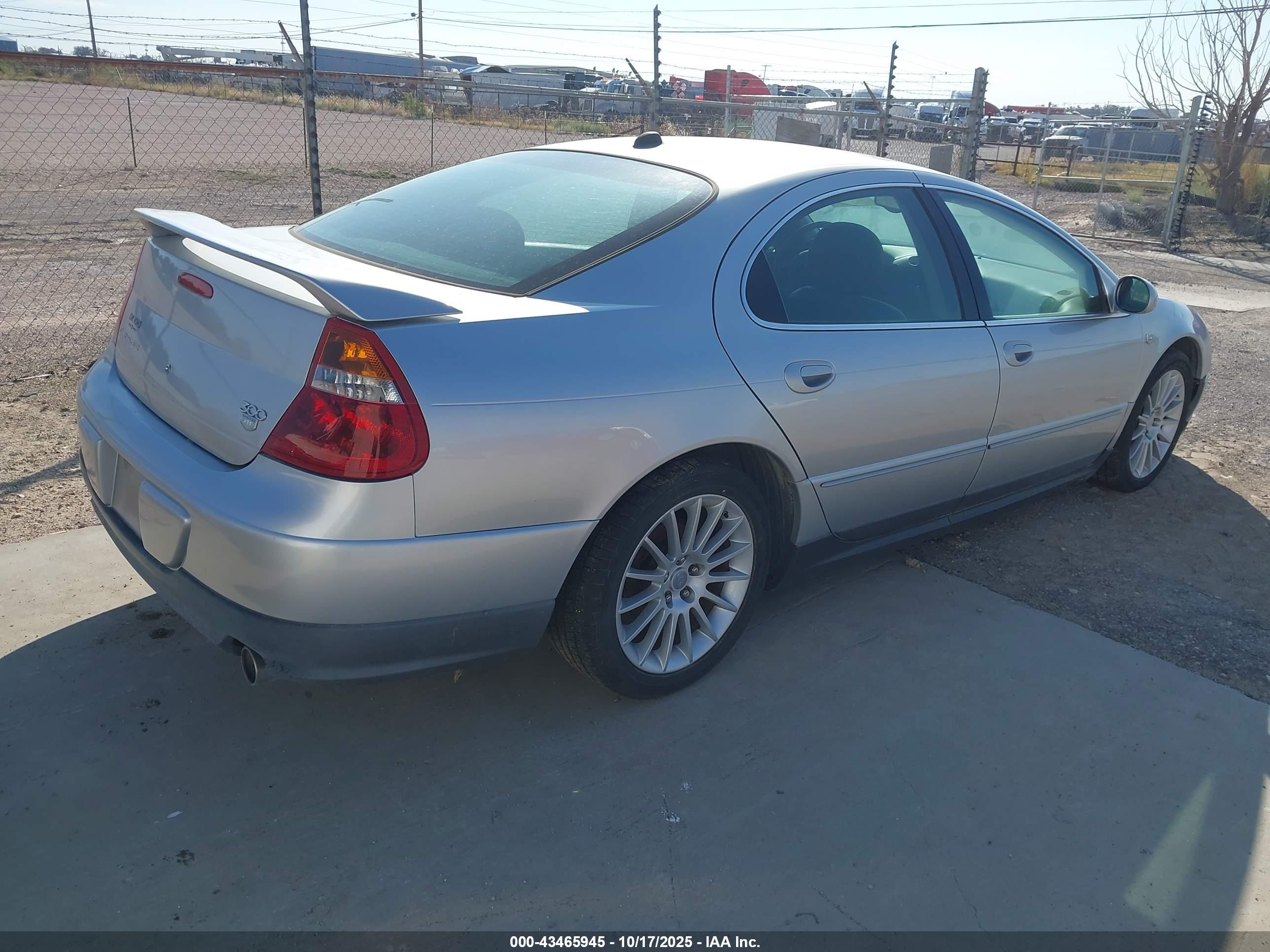 2004 Chrysler 300m Special Silver vin: 2C3HE76K34H657984