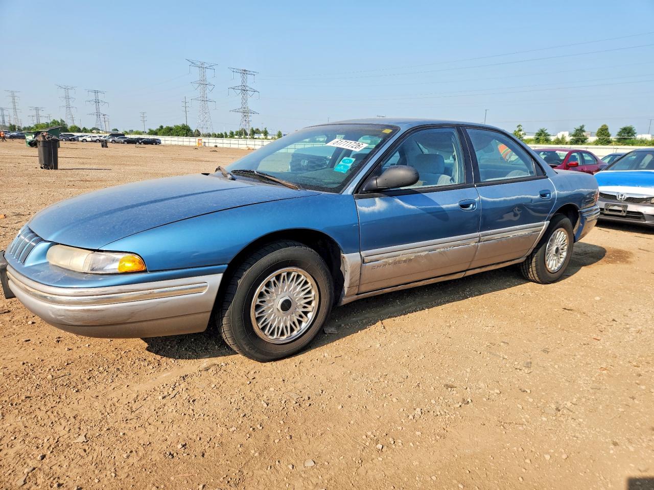 1994 Chrysler Concorde Blue vin: 2C3HL56T2RH303481