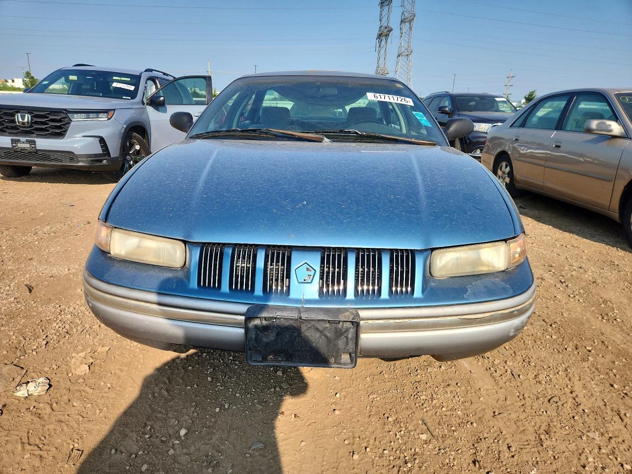 1994 Chrysler Concorde Синий vin: 2C3HL56T2RH303481