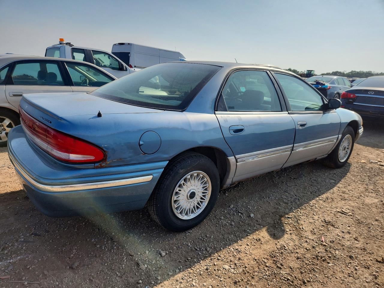 1994 Chrysler Concorde Синий vin: 2C3HL56T2RH303481