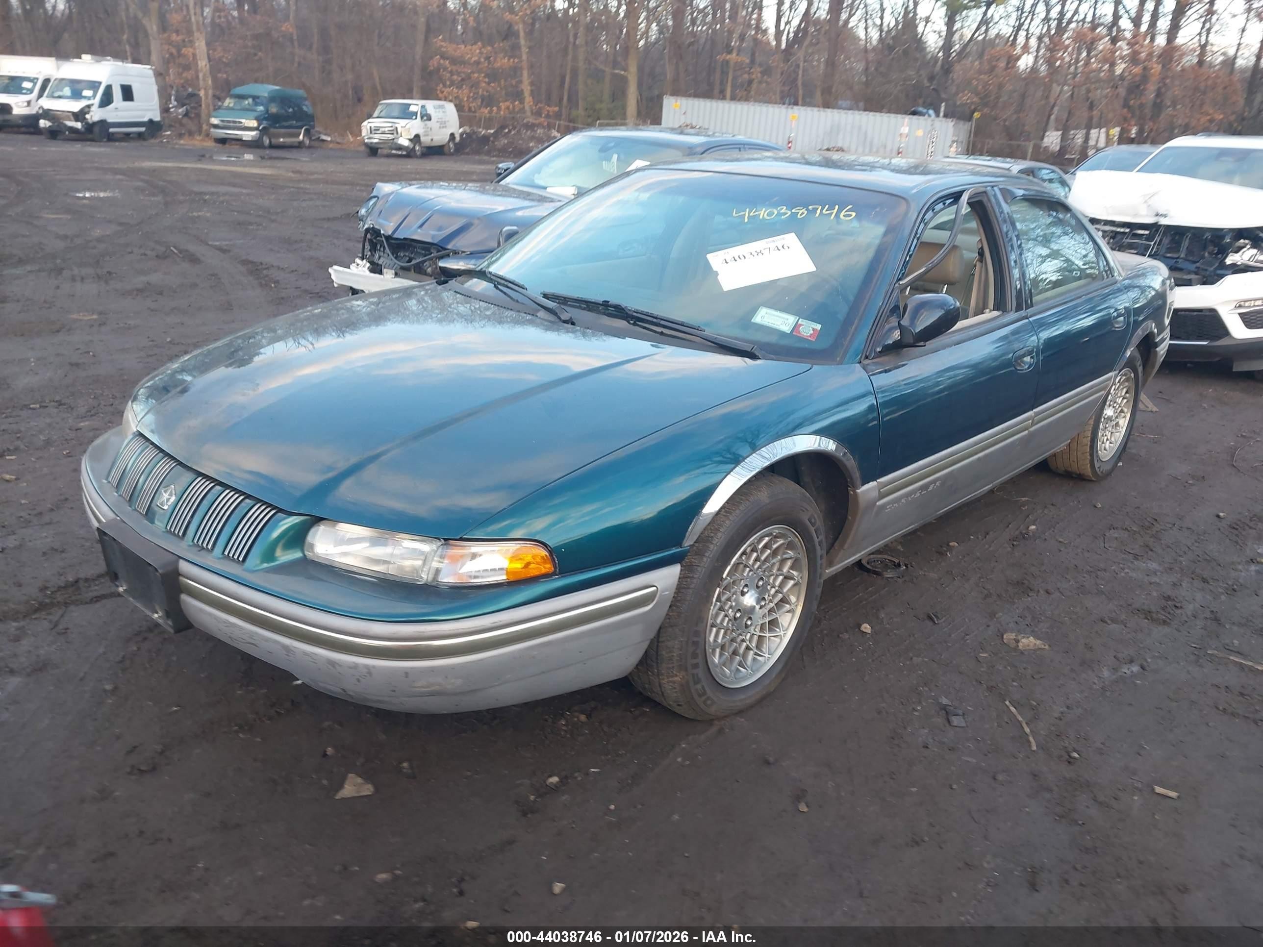 1994 Chrysler Concorde   Green vin: 2C3HL56T6RH356426