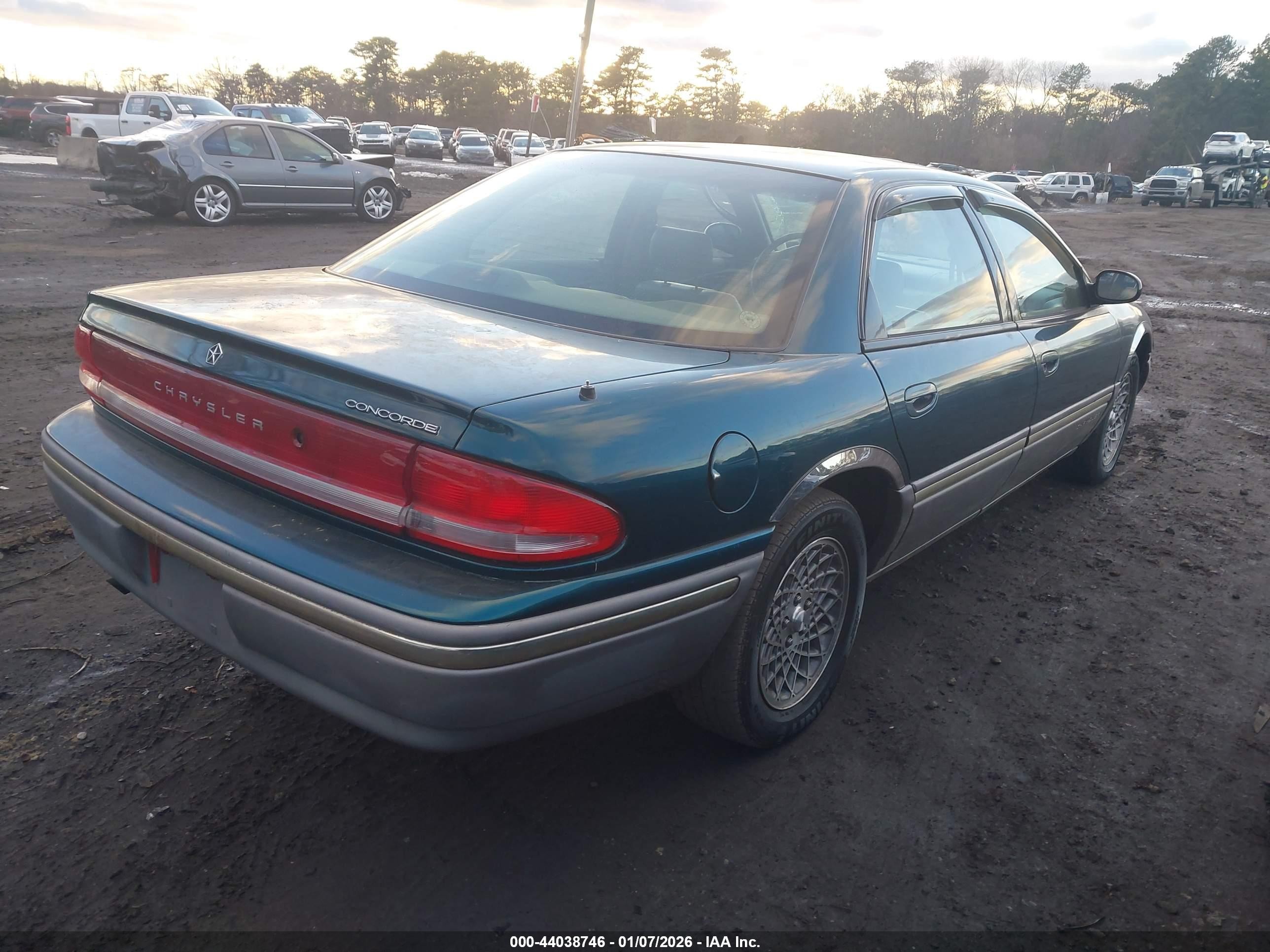 1994 Chrysler Concorde   Green vin: 2C3HL56T6RH356426