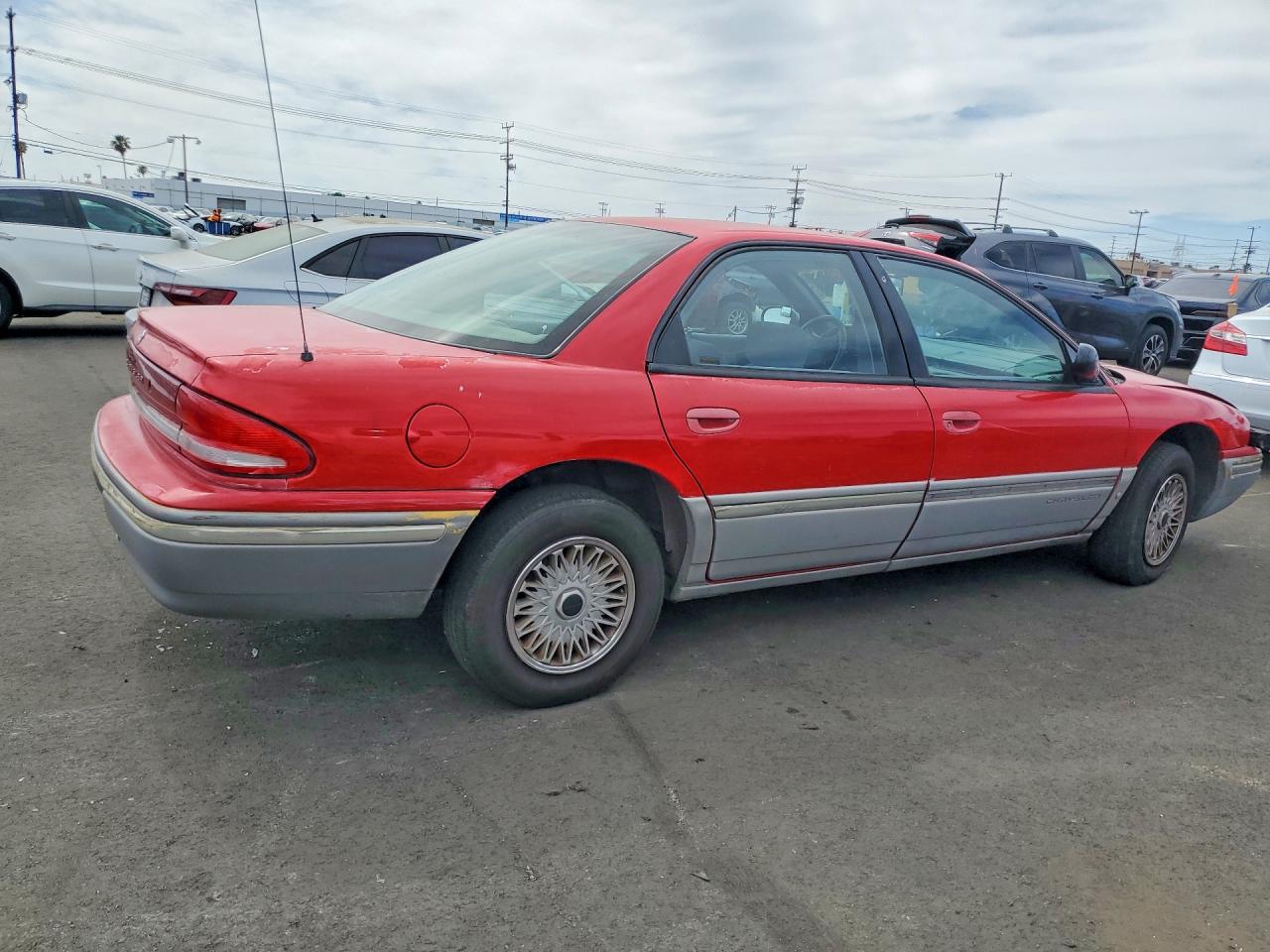 1994 Chrysler Concorde Red vin: 2C3HL56T7RH354099