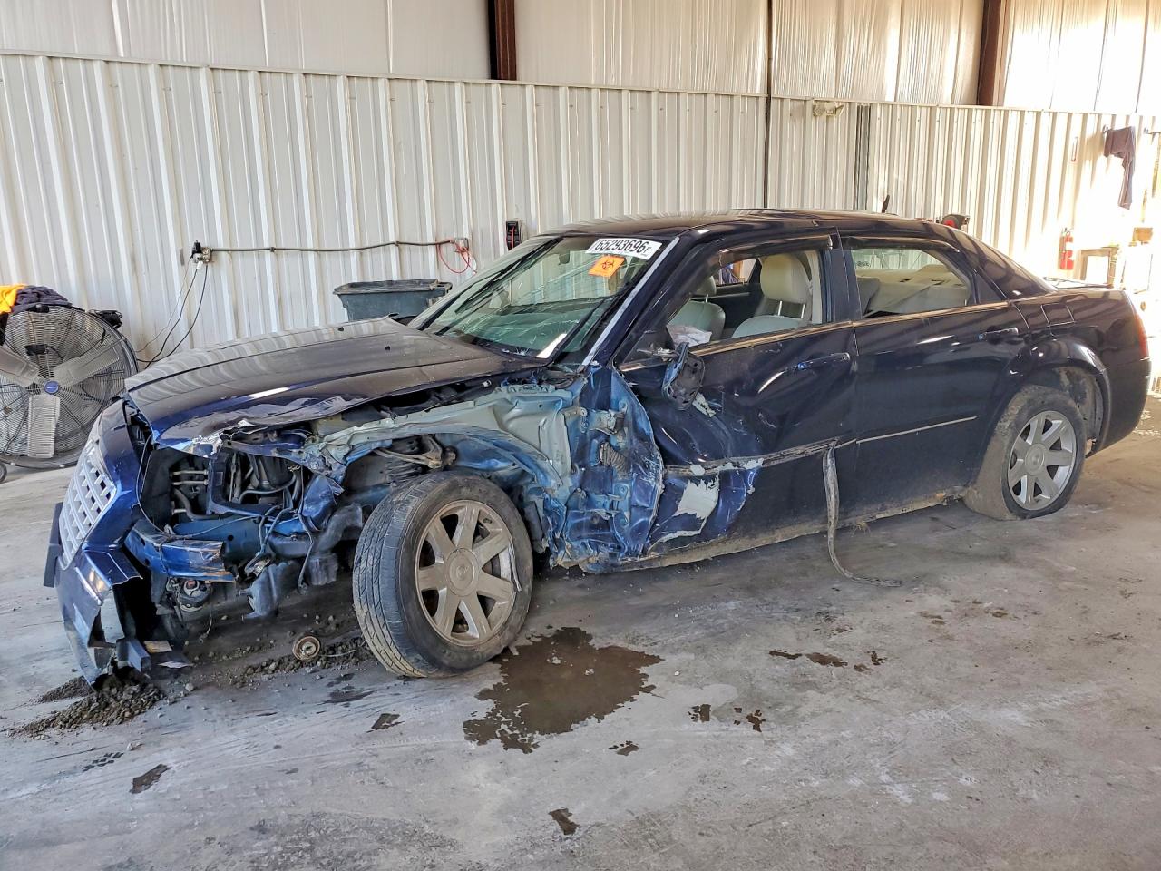 2005 Chrysler 300 Touring Blue vin: 2C3JA53G05H589646