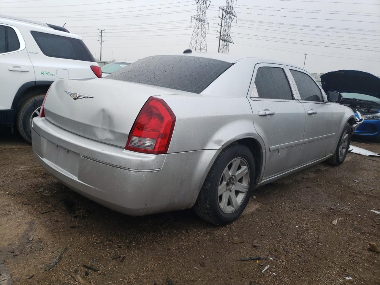 2005 Chrysler 300 Touring Серебряный vin: 2C3JA53G05H666144