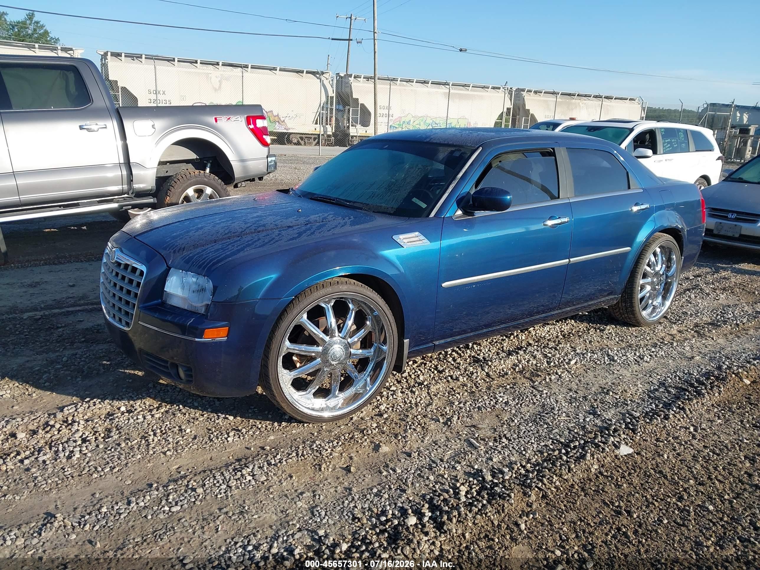 2005 Chrysler 300 Touring Dark Blue vin: 2C3JA53G15H538169