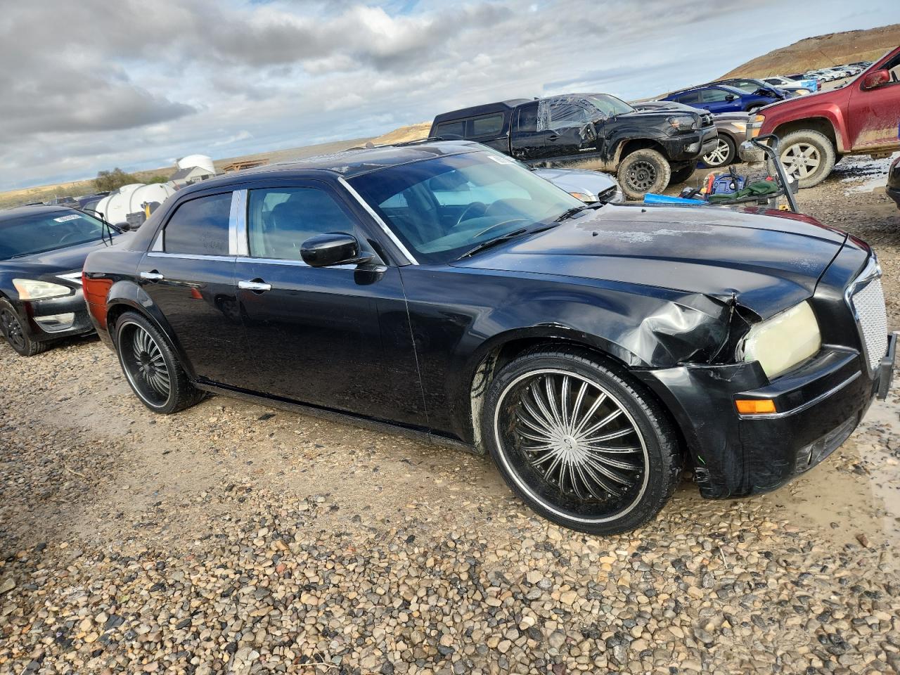 2005 Chrysler 300 Touring Black vin: 2C3JA53G15H622914