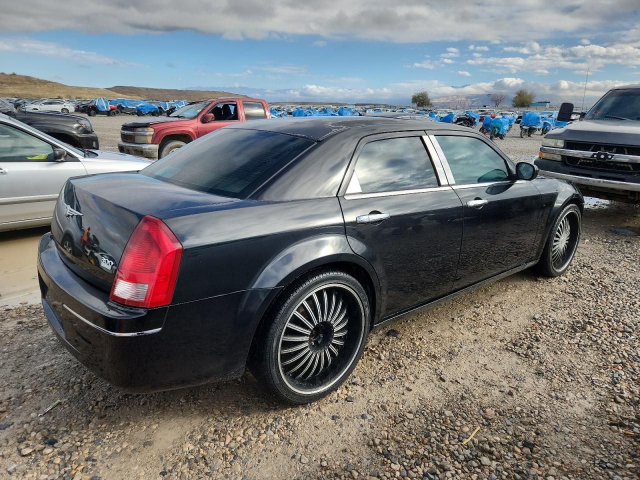 2005 Chrysler 300 Touring Black vin: 2C3JA53G15H622914