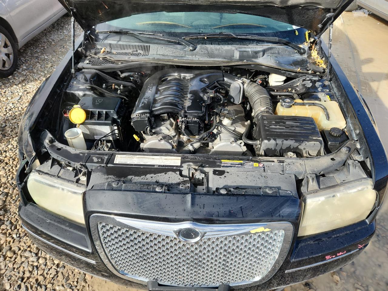 2005 Chrysler 300 Touring Black vin: 2C3JA53G15H622914