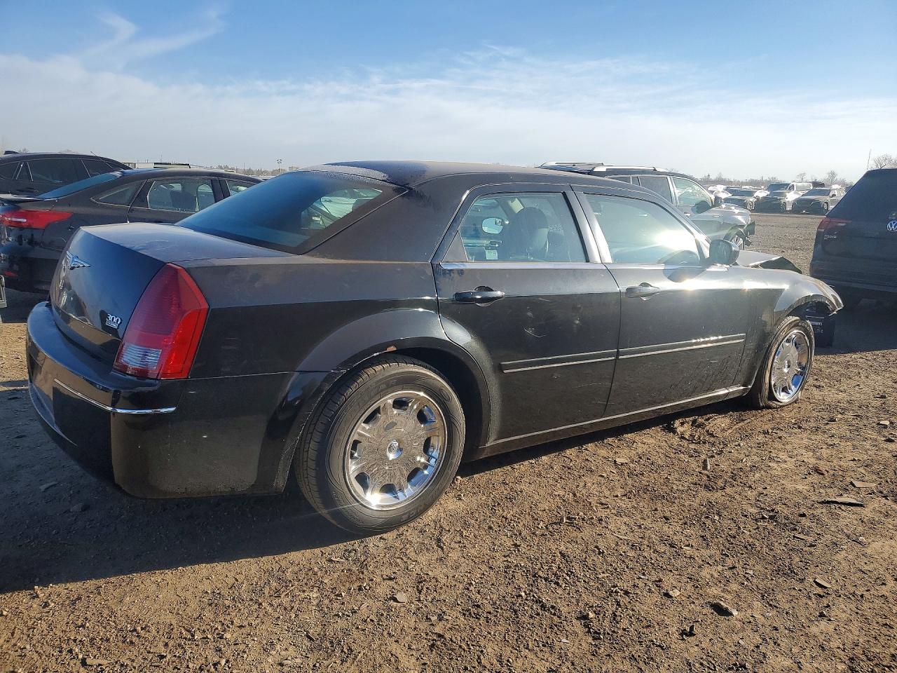 2005 Chrysler 300 Touring Black vin: 2C3JA53G25H155292