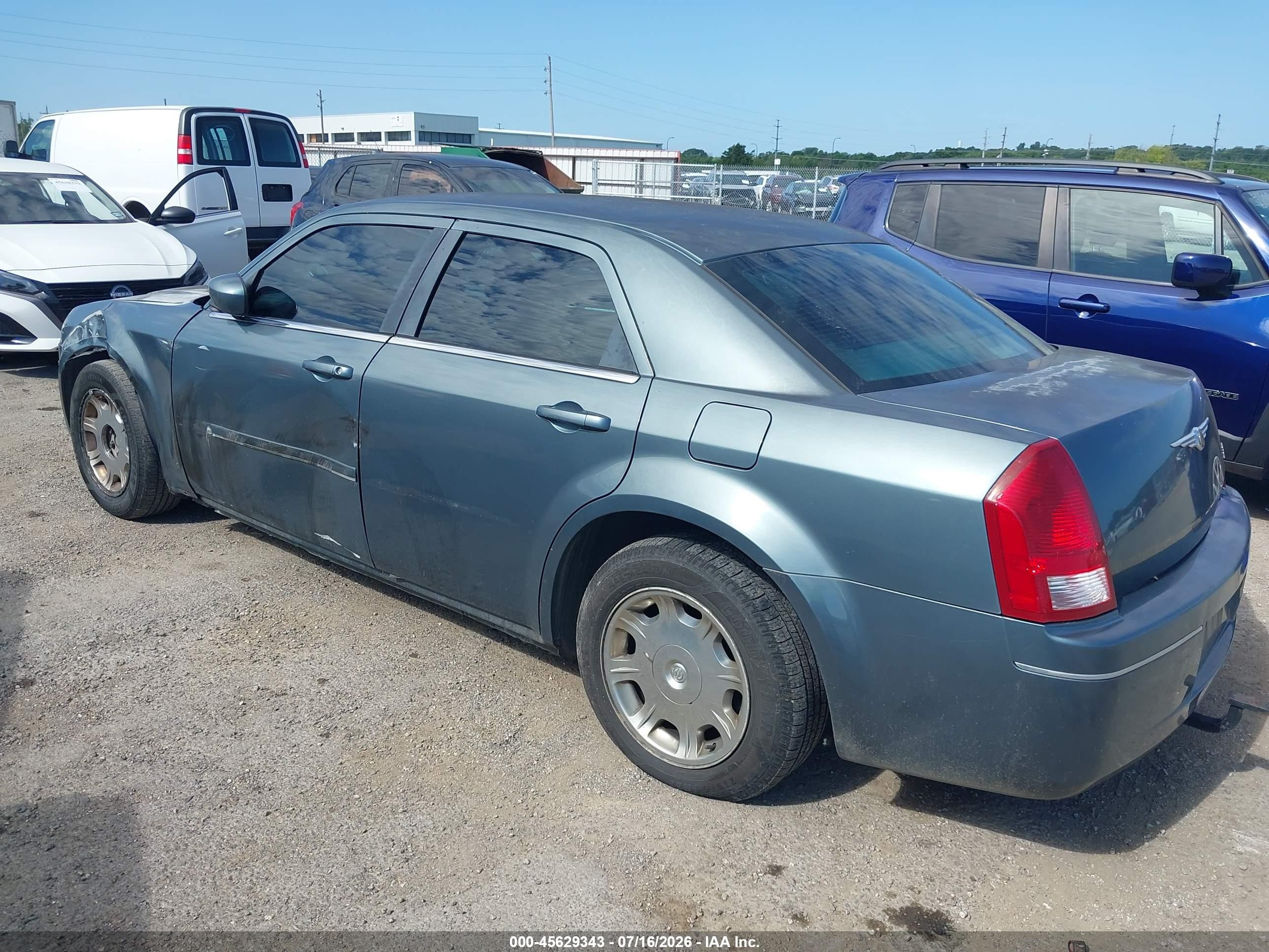 2005 Chrysler 300 Touring Light Blue vin: 2C3JA53G35H625989