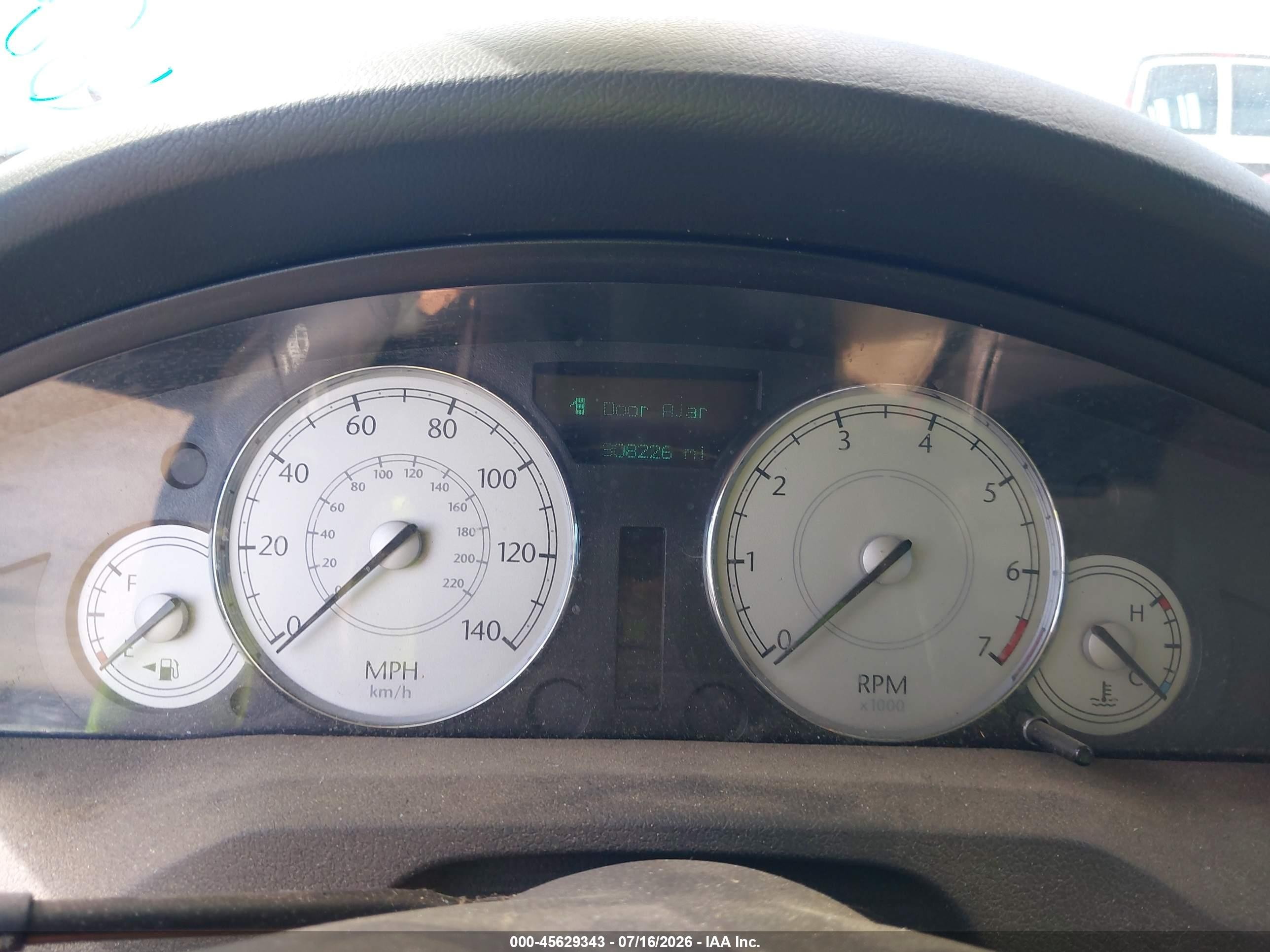 2005 Chrysler 300 Touring Light Blue vin: 2C3JA53G35H625989
