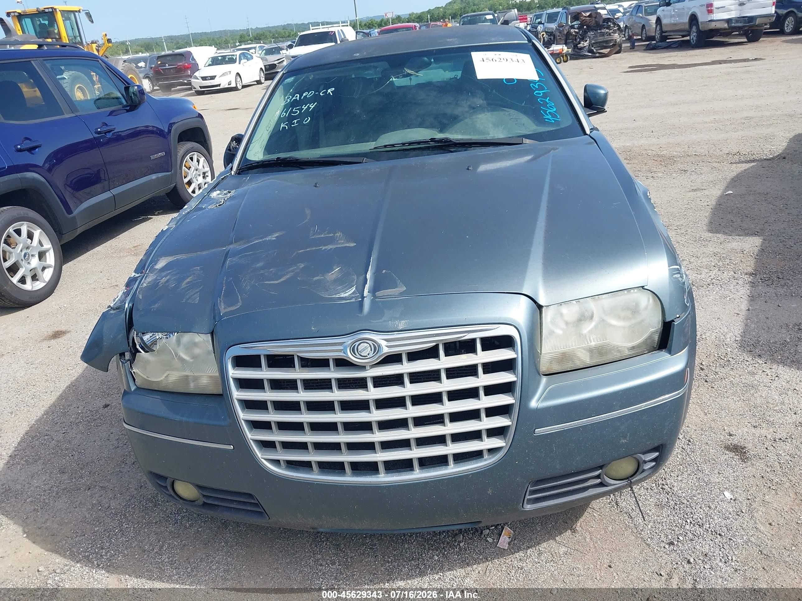 2005 Chrysler 300 Touring Light Blue vin: 2C3JA53G35H625989