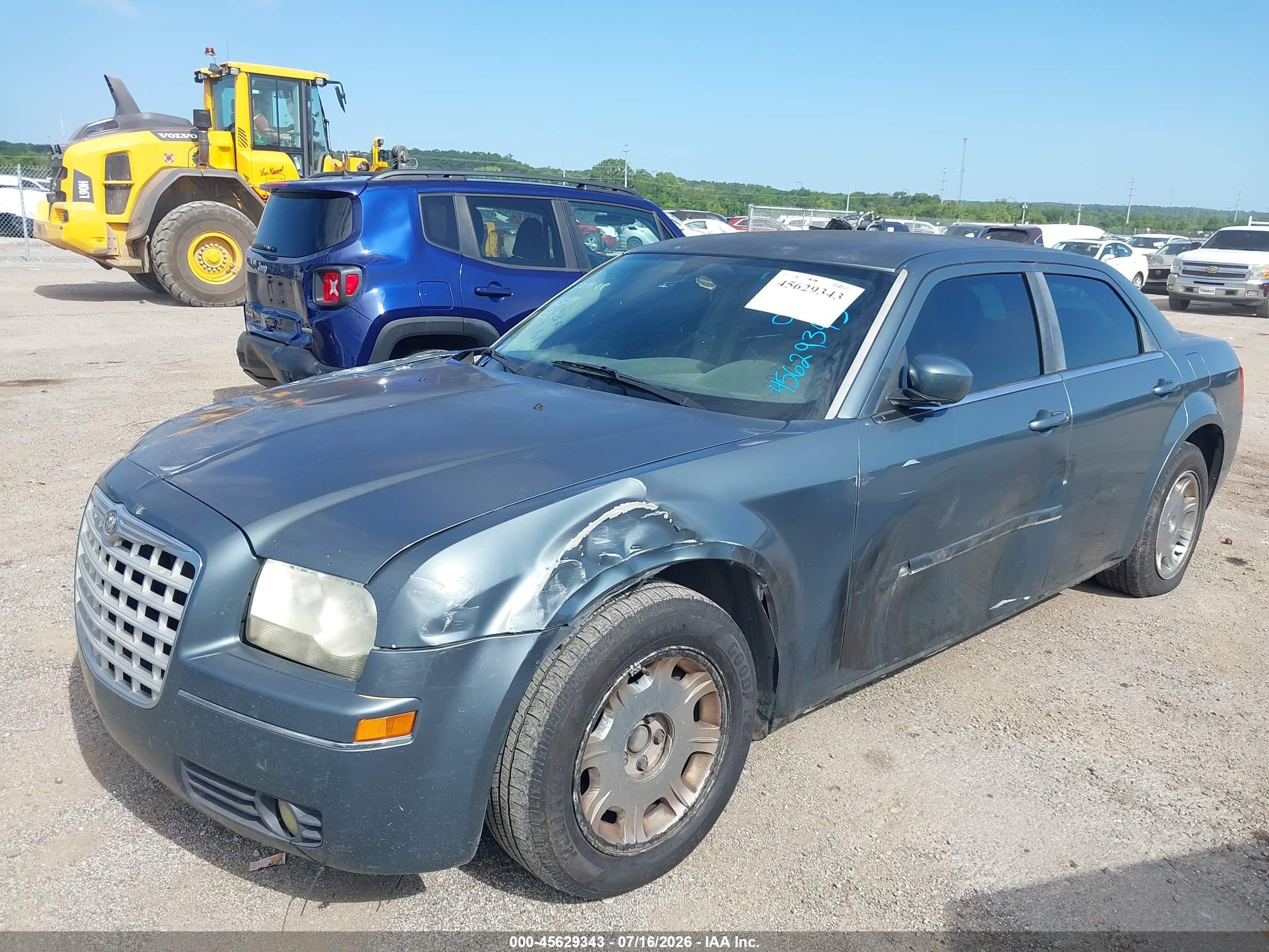 2005 Chrysler 300 Touring Light Blue vin: 2C3JA53G35H625989