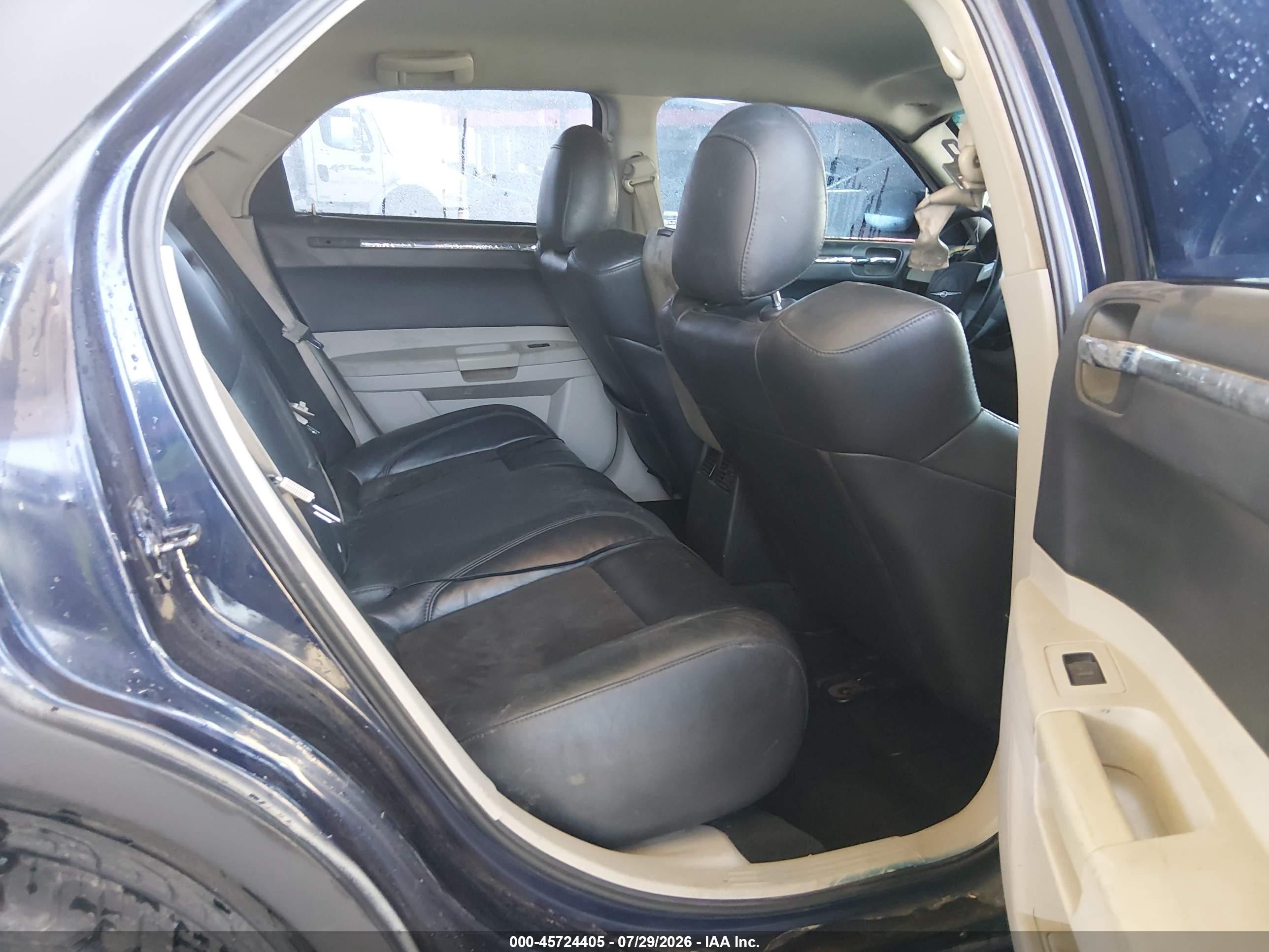 2005 Chrysler 300 Touring Black vin: 2C3JA53G45H134279