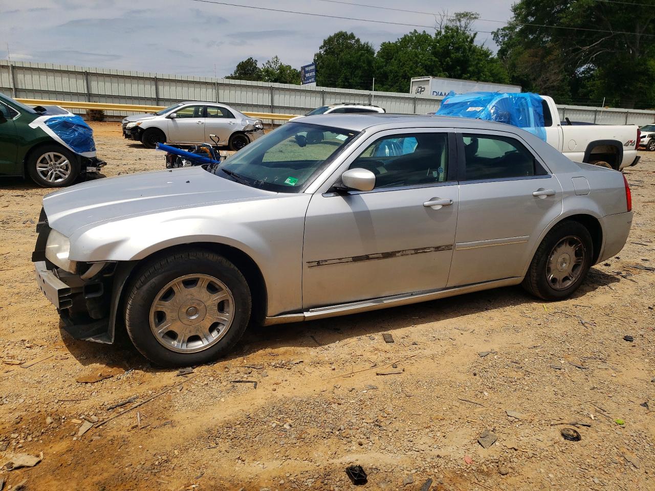 2005 Chrysler 300 Touring Silver vin: 2C3JA53G45H643658