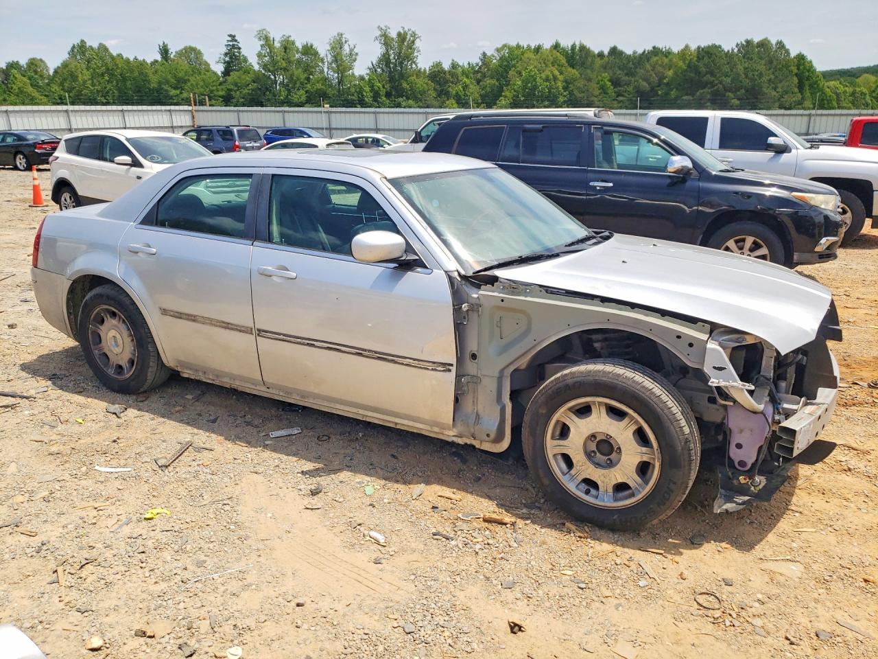 2005 Chrysler 300 Touring Silver vin: 2C3JA53G45H643658