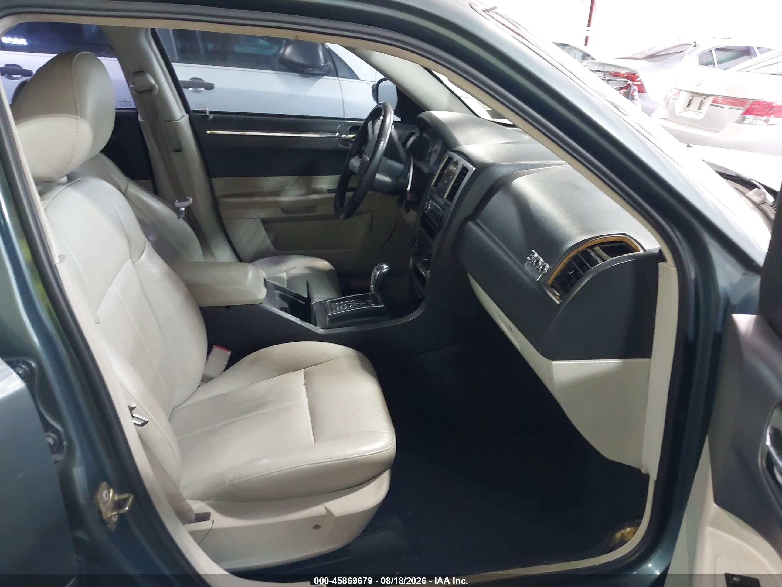 2005 Chrysler 300 Touring Синий vin: 2C3JA53G55H556299