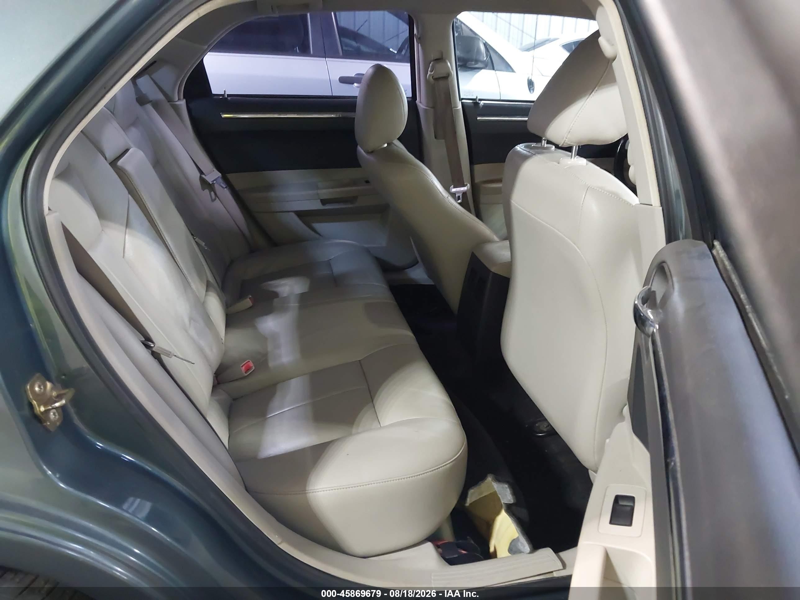 2005 Chrysler 300 Touring Синий vin: 2C3JA53G55H556299