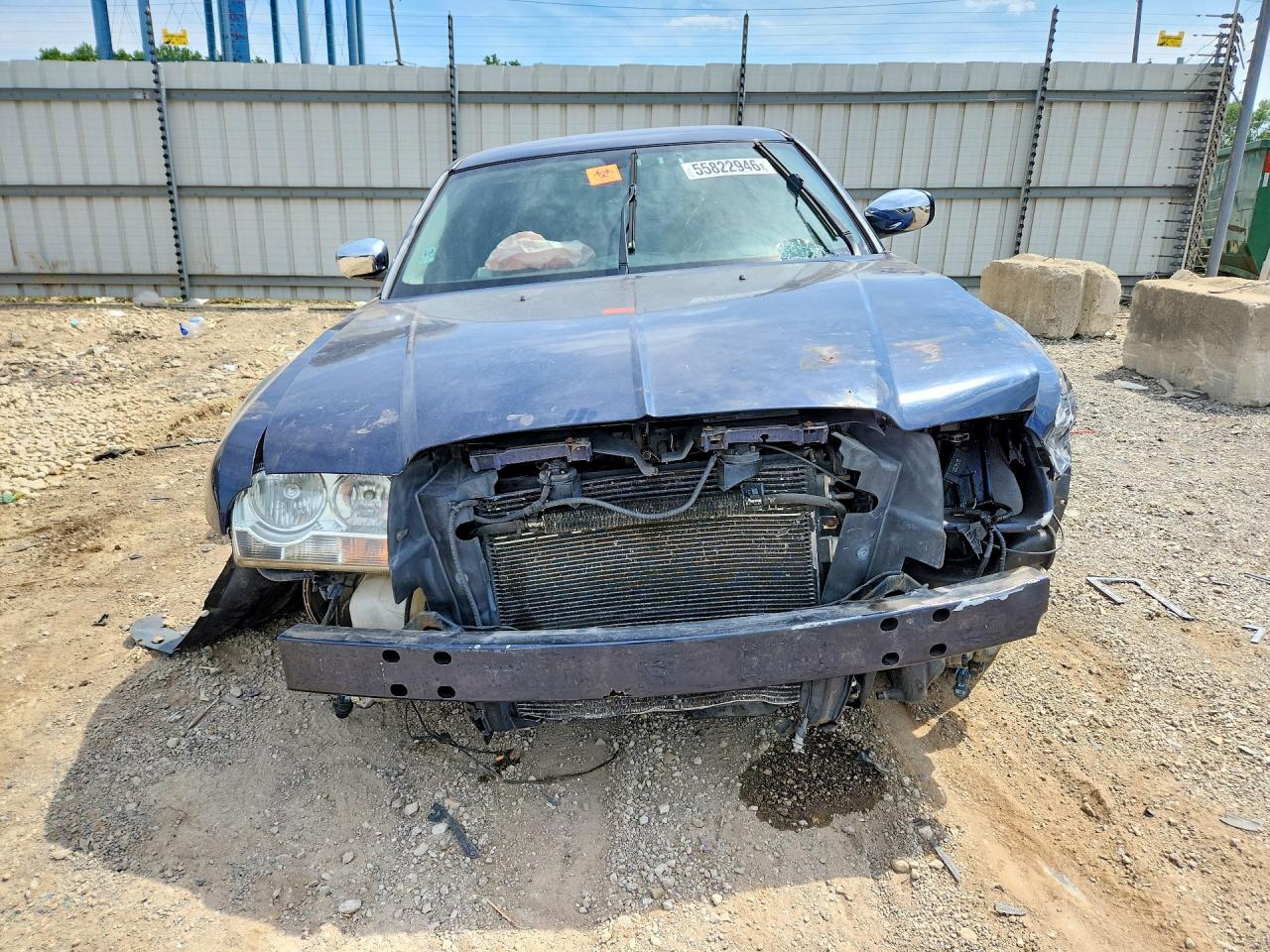 2005 Chrysler 300 Touring Blue vin: 2C3JA53G85H140554