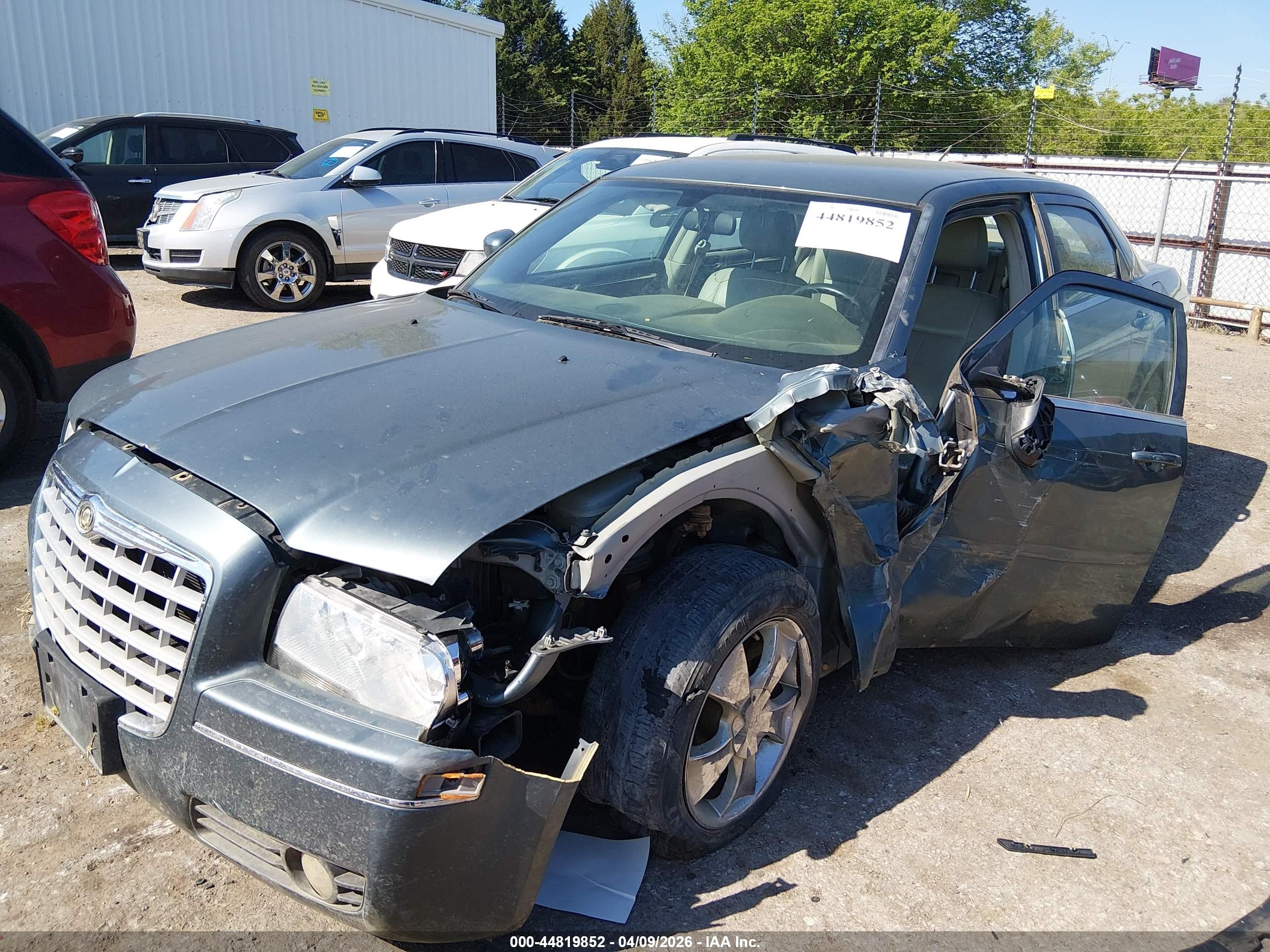 2005 Chrysler 300 Touring Blue vin: 2C3JA53G95H117364