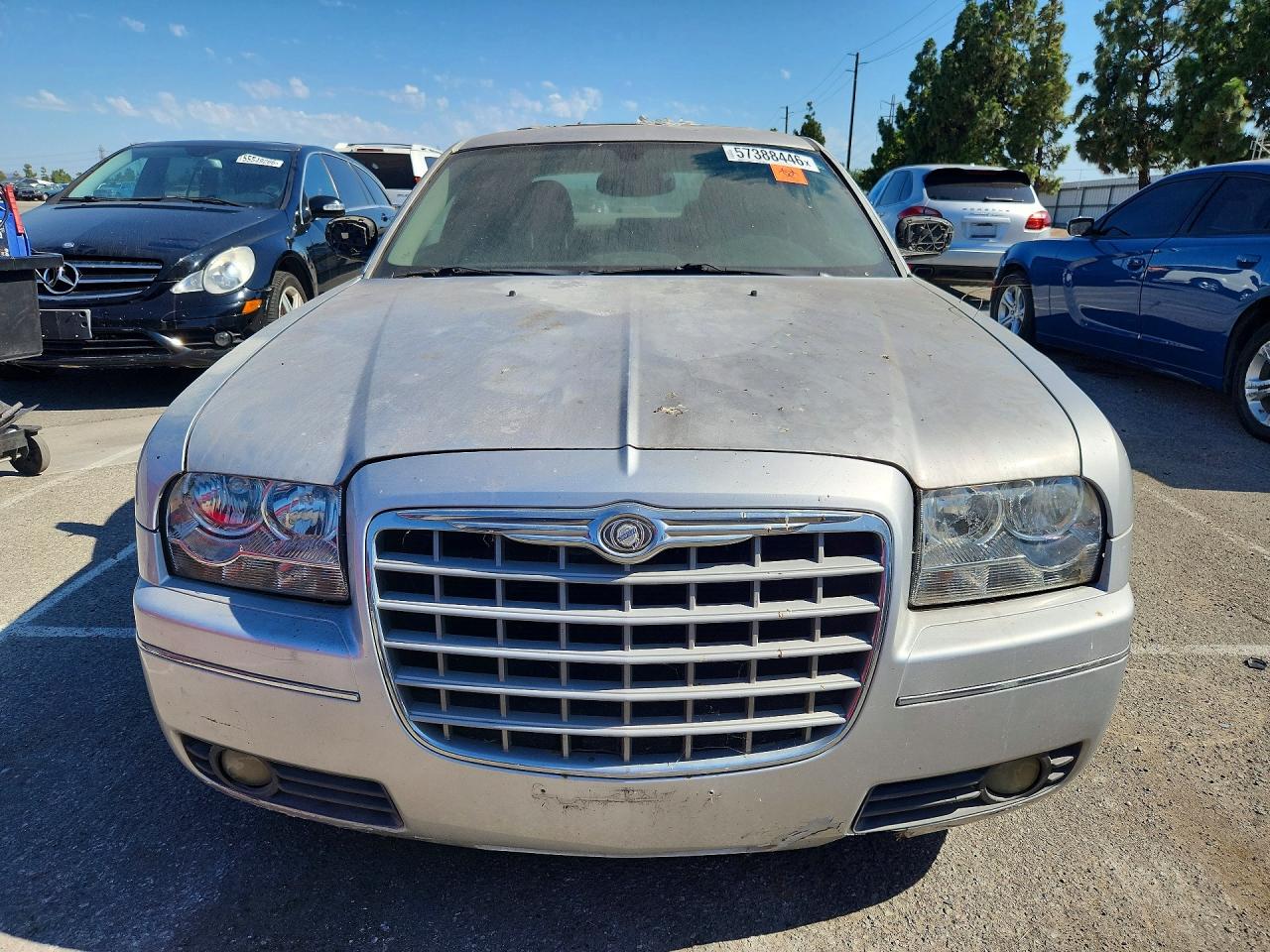2005 Chrysler 300 Touring Серебряный vin: 2C3JA53G95H154799