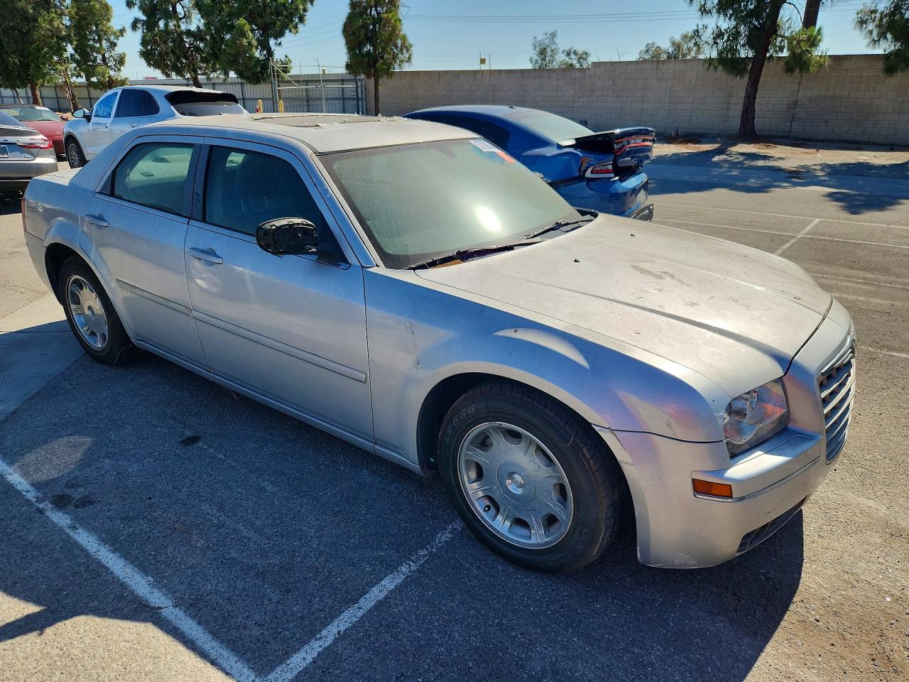 2005 Chrysler 300 Touring Серебряный vin: 2C3JA53G95H154799