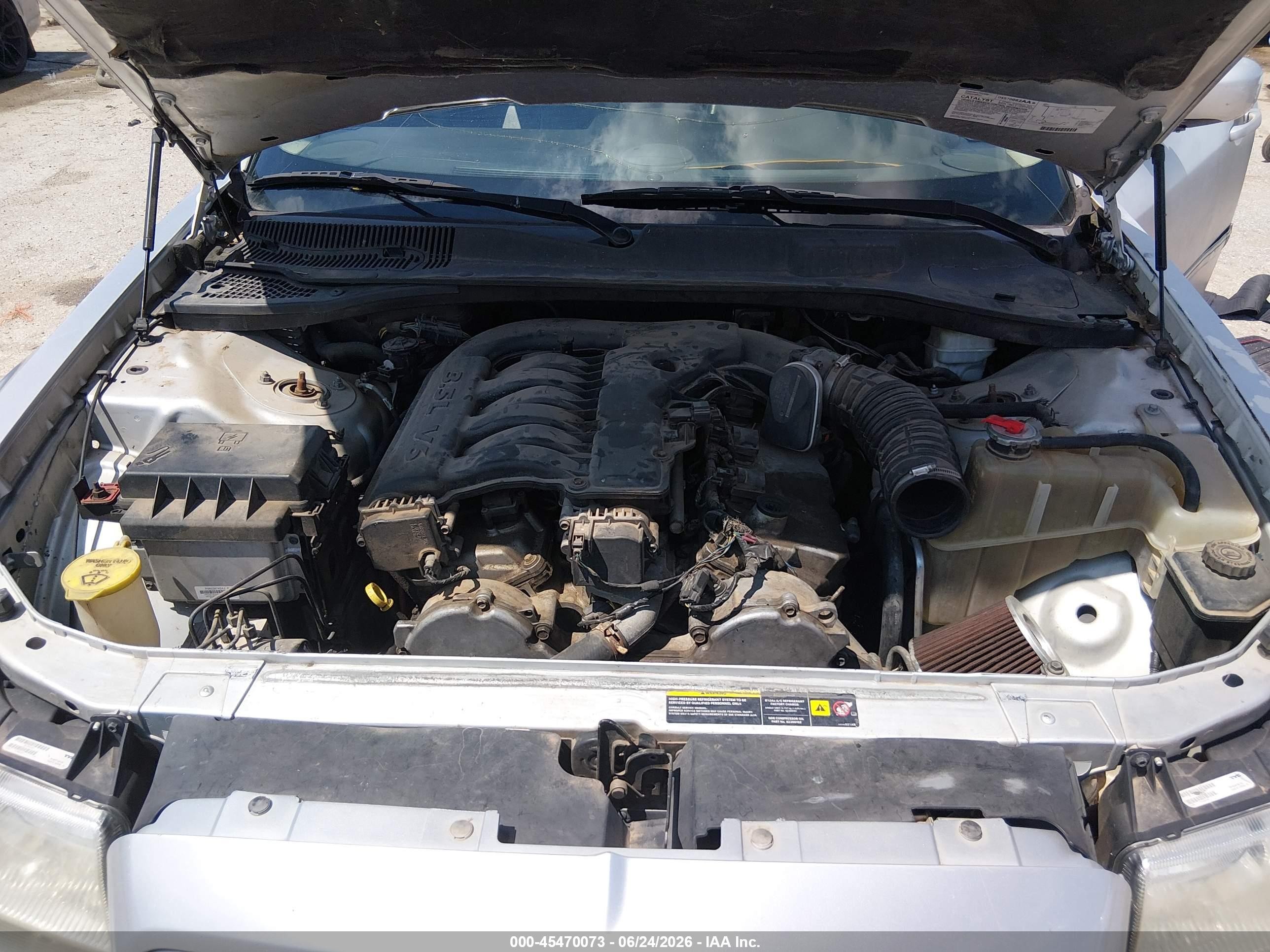 2005 Chrysler 300 Touring Silver vin: 2C3JA53G95H187155