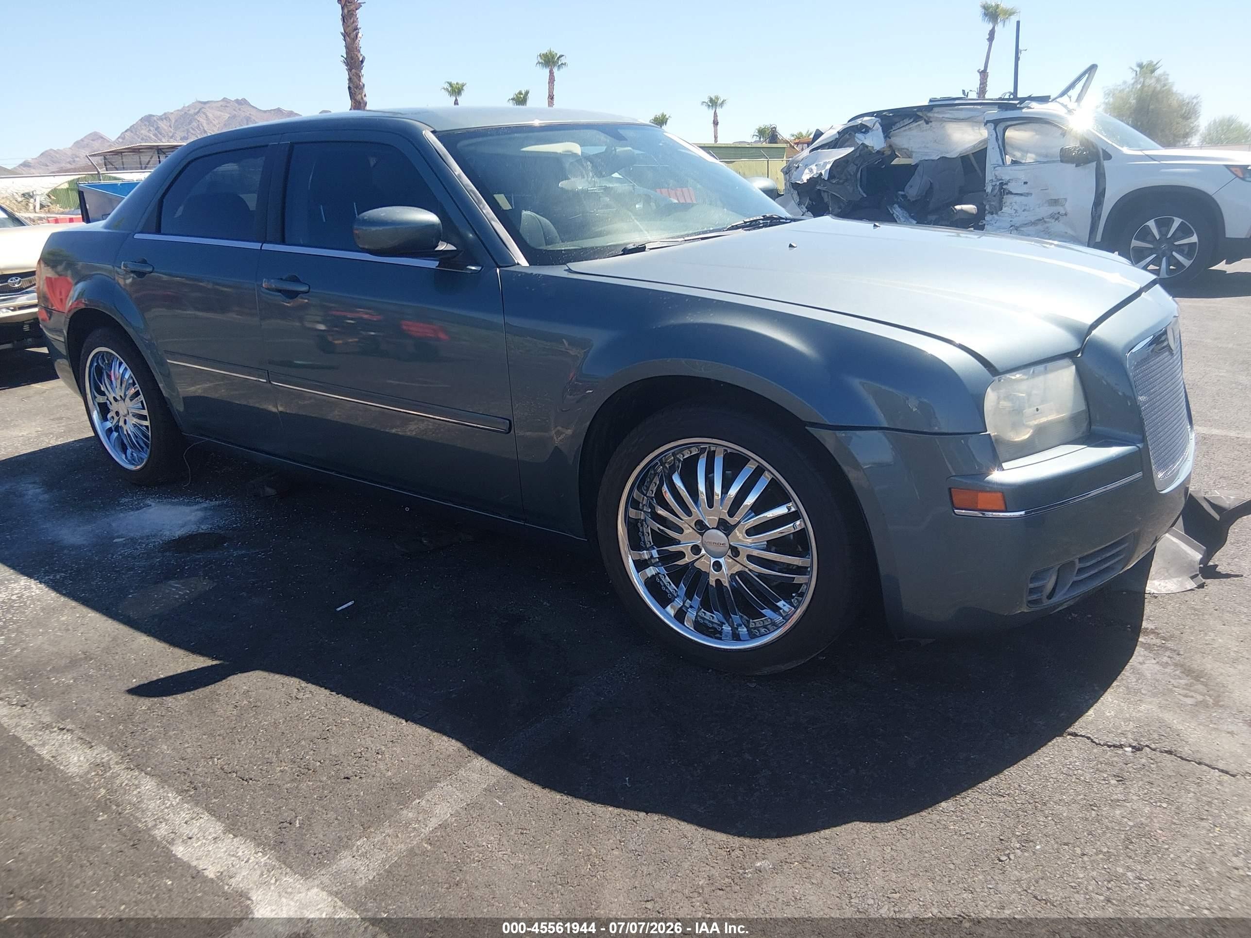 2005 Chrysler 300 Touring Blue vin: 2C3JA53GX5H691875