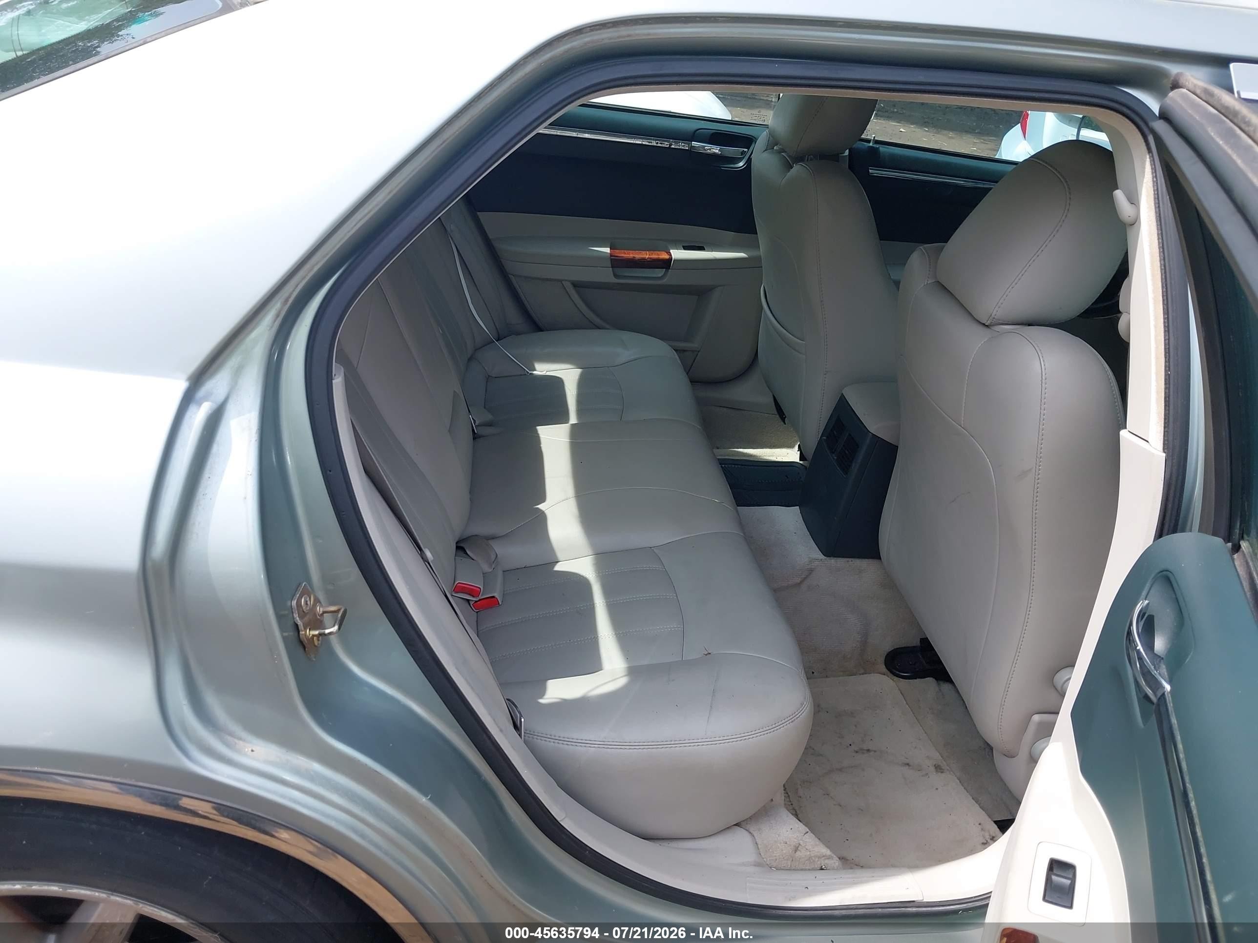 2005 Chrysler 300c   Light Blue vin: 2C3JA63H35H663804