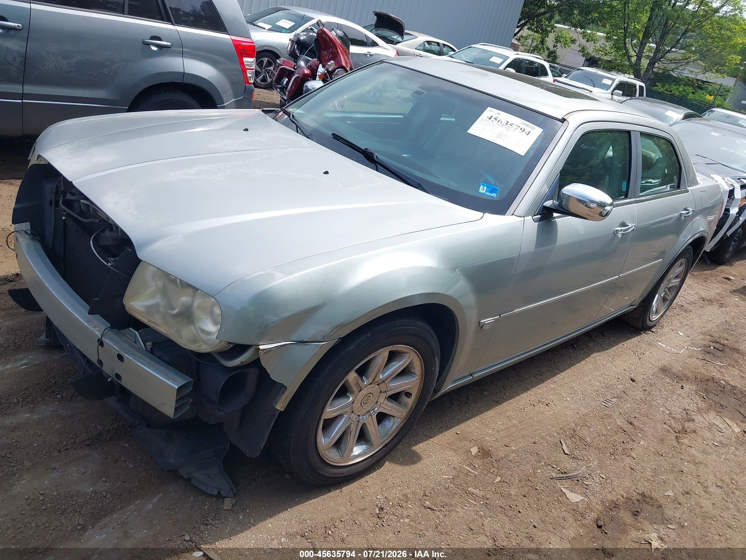 2005 Chrysler 300c   Light Blue vin: 2C3JA63H35H663804