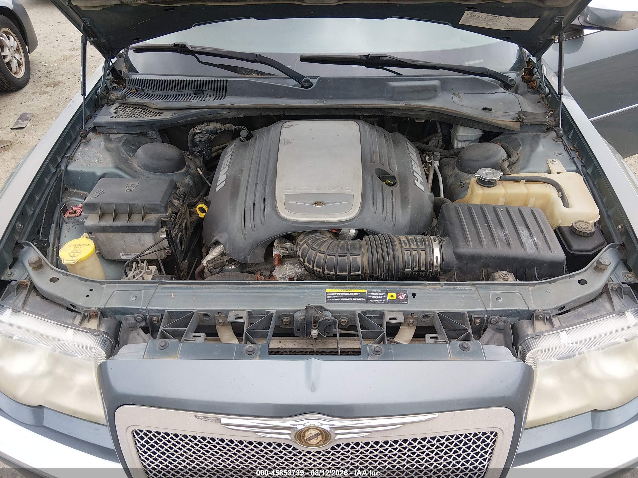2005 Chrysler 300c   Teal vin: 2C3JA63H45H111051