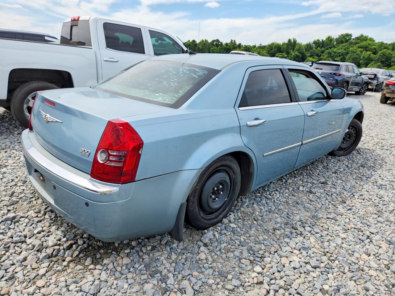 2008 Chrysler 300 Limited Blue vin: 2C3KA33G18H281821