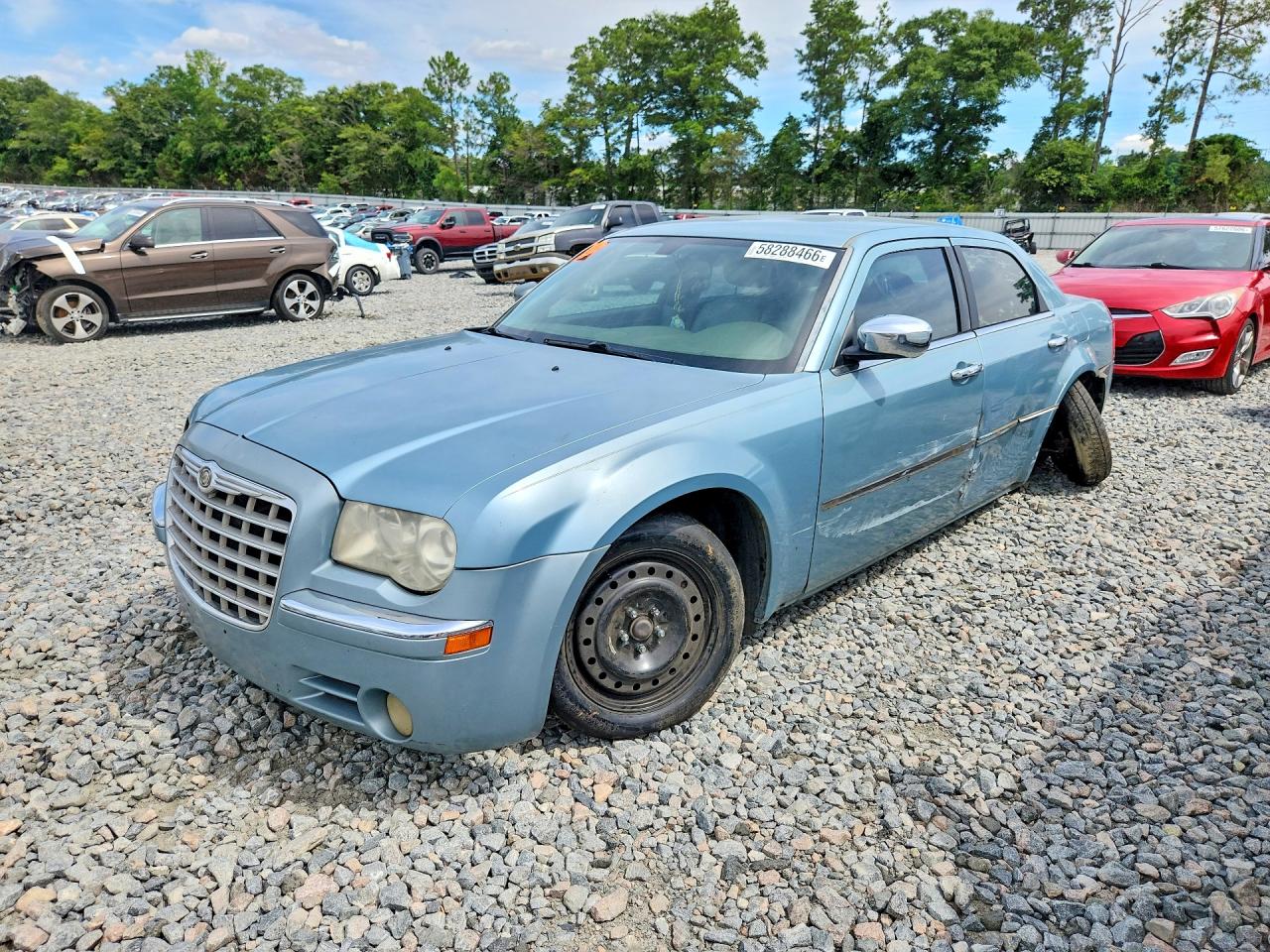 2008 Chrysler 300 Limited Blue vin: 2C3KA33G18H281821