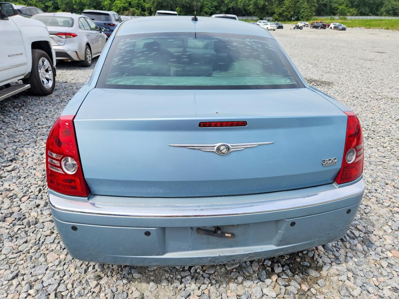 2008 Chrysler 300 Limited Blue vin: 2C3KA33G18H281821