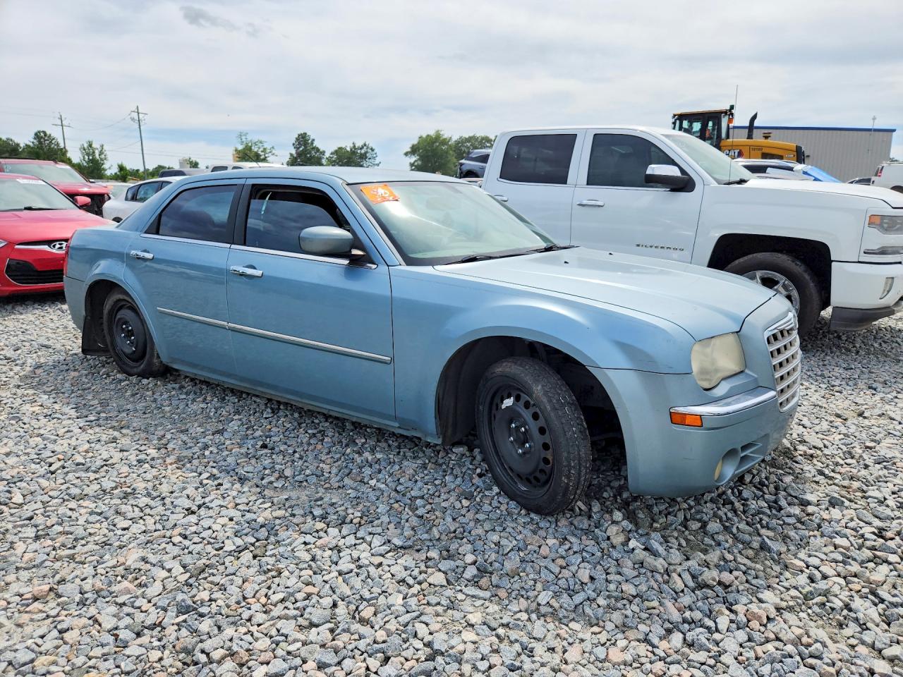 2008 Chrysler 300 Limited Blue vin: 2C3KA33G18H281821