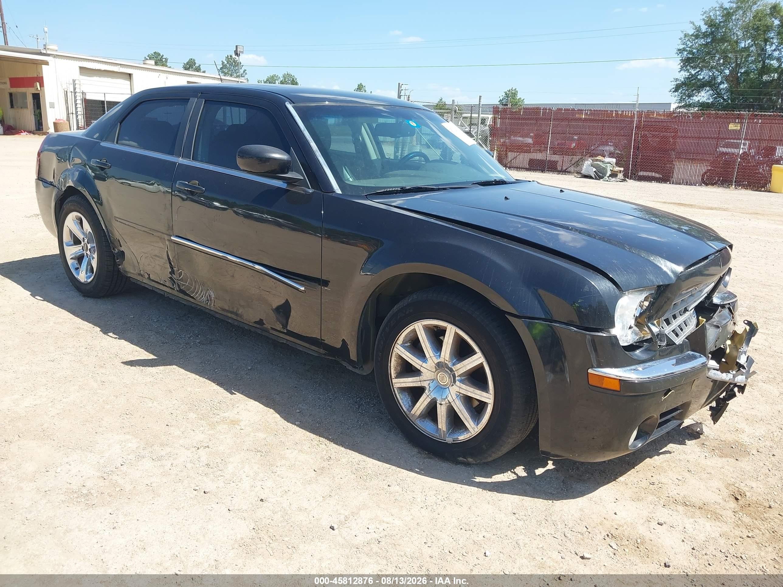 2008 Chrysler 300 Limited Black vin: 2C3KA33G58H193399