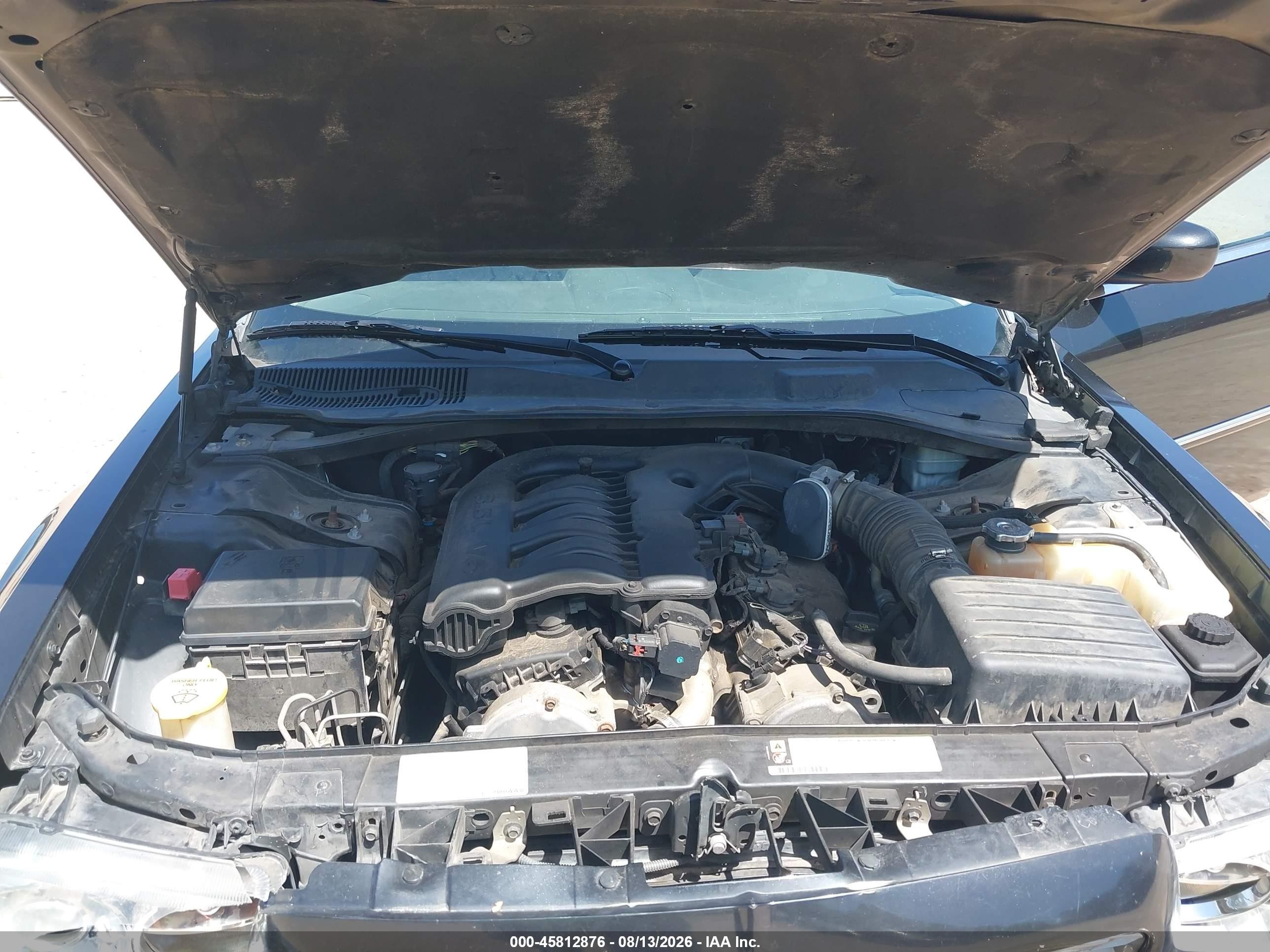 2008 Chrysler 300 Limited Black vin: 2C3KA33G58H193399