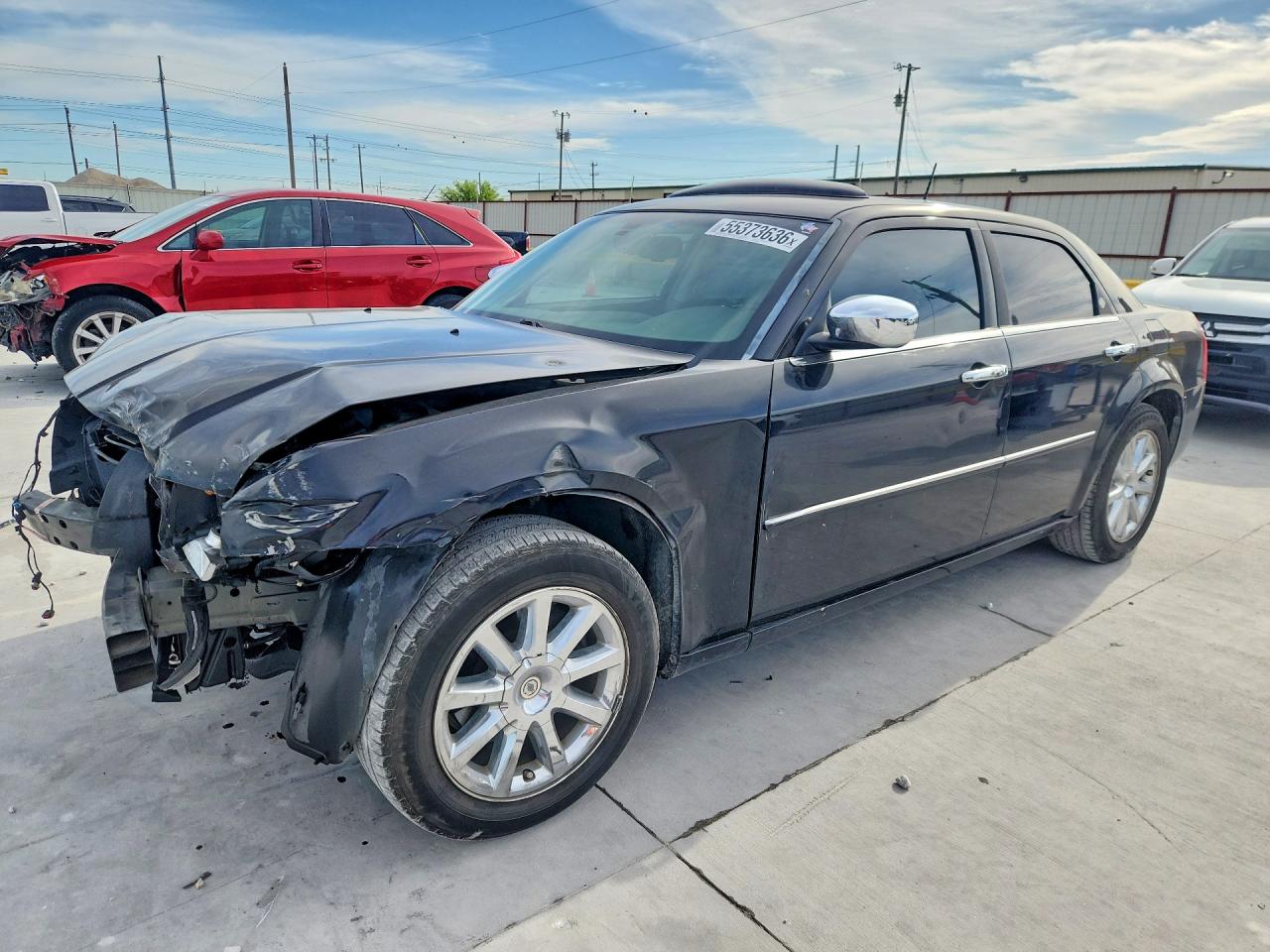 2008 Chrysler 300 Limited Black vin: 2C3KA33G88H120169